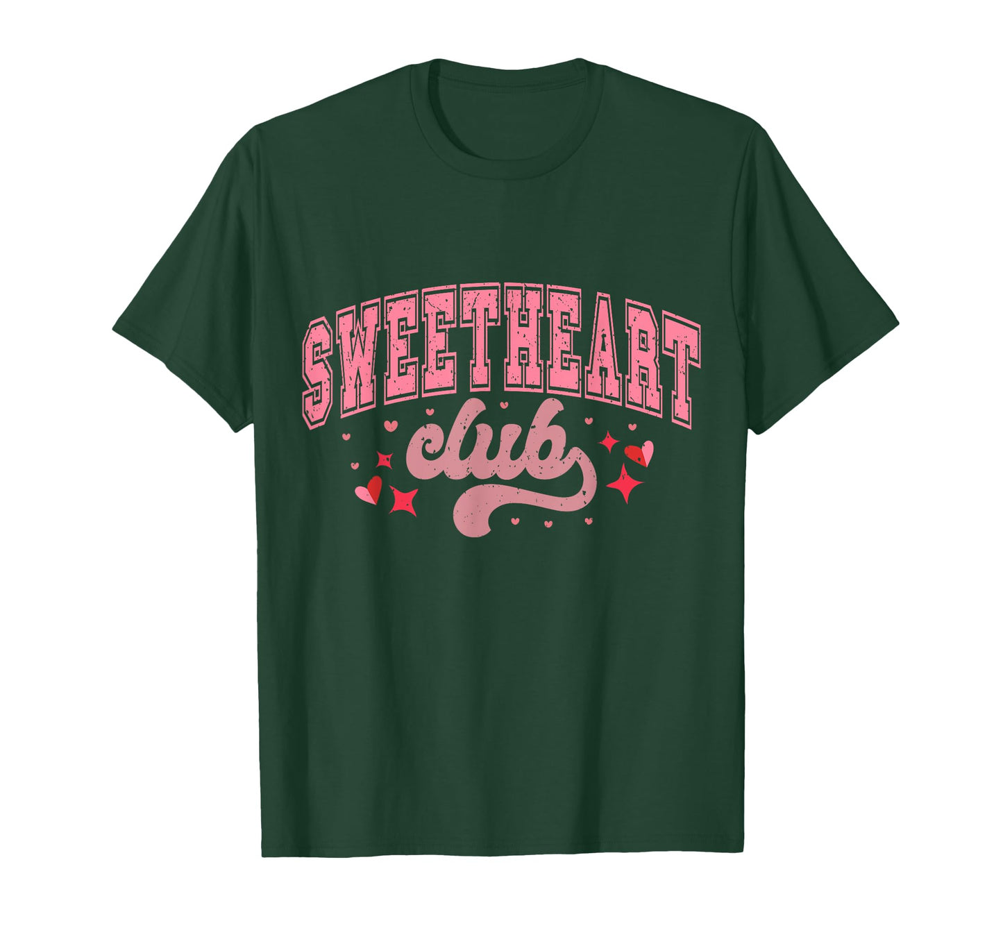 Sweetheart Club Retro Valentine's Day Aesthetic Tee T-Shirt