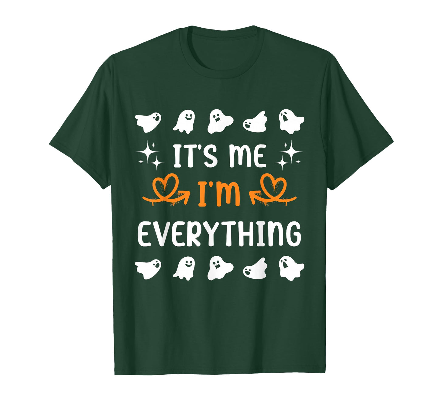 Halloween Matching Couples Spooky Pumpkin Cute Heart Couples T-Shirt