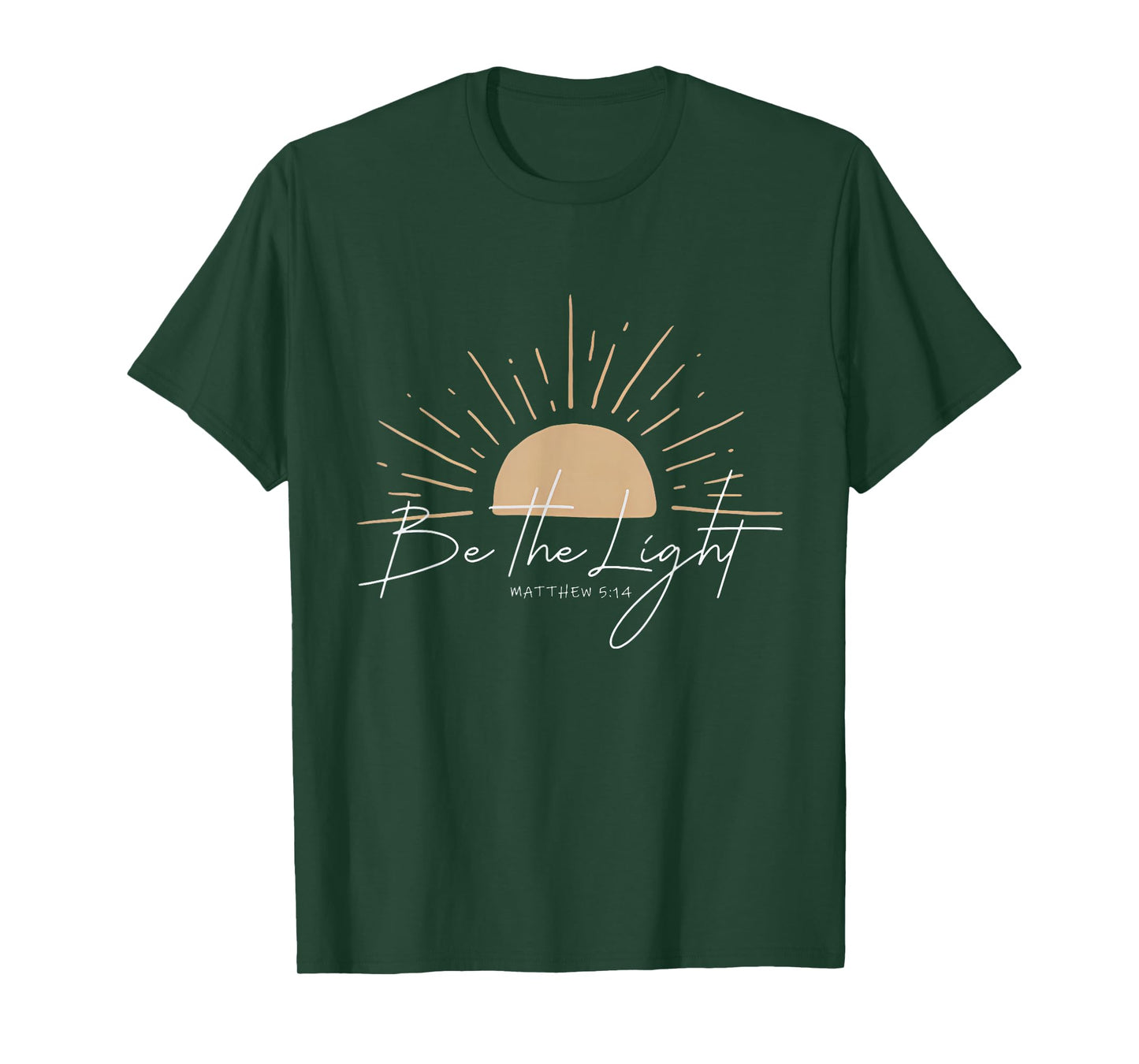 Be The Light Funny Christian T-Shirt