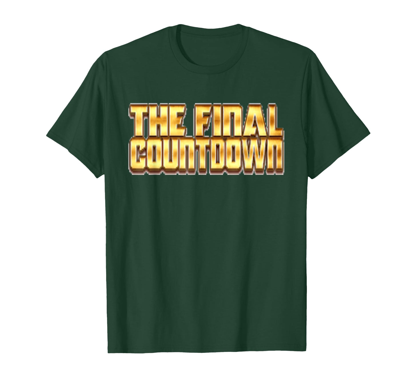t-shirt the final countdown rock tee shirt T-Shirt