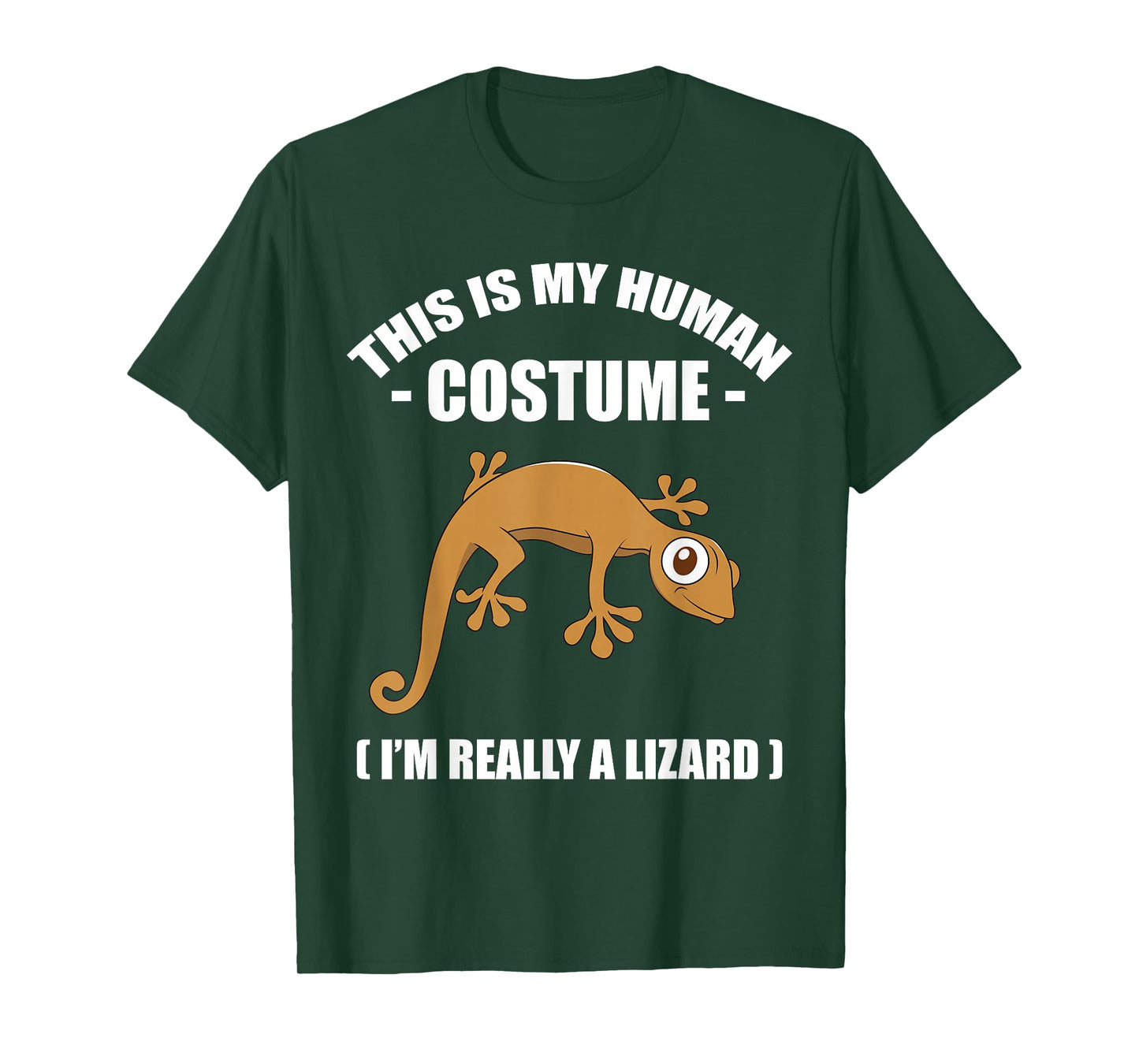 Silly Cute Halloween Lizard Costume For Toddlers Youths T-Shirt