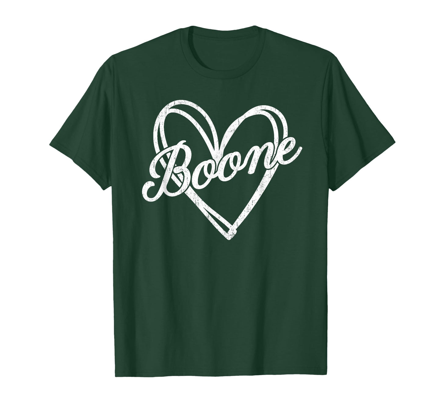 Boone Heart Men Women Kid Vintage T-Shirt