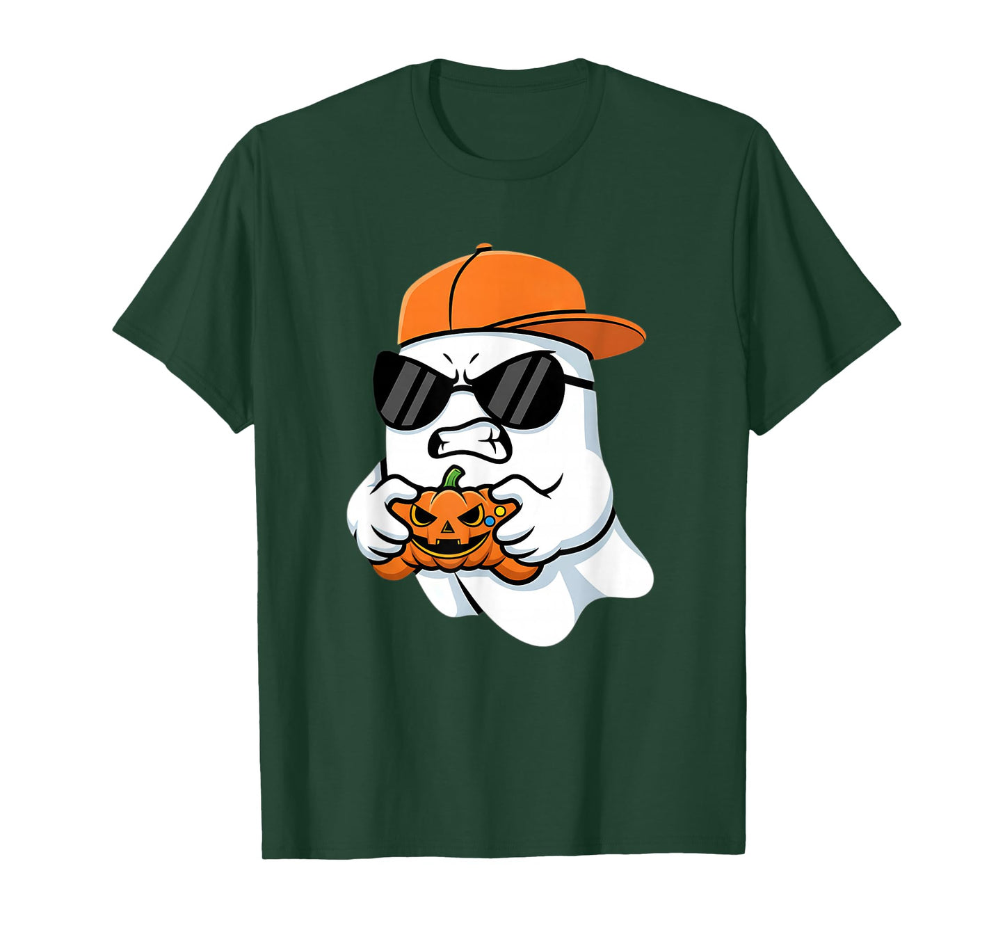 Spooky Season Halloween Costume Gaming Cute Funny Ghost T-Shirt