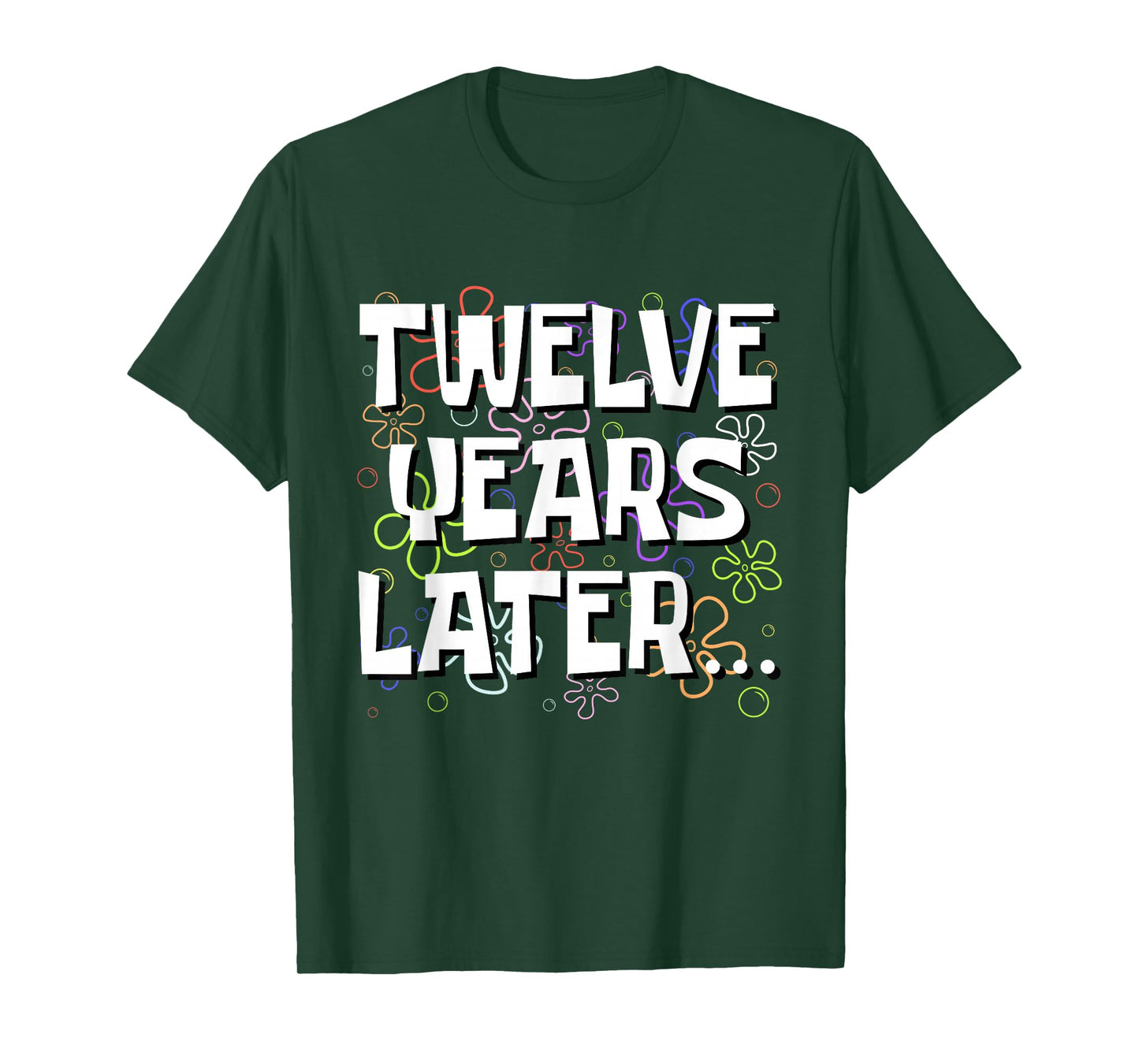 Twelve Years Later Funny Meme 12 Year Old 12th Birthday T-Shirt