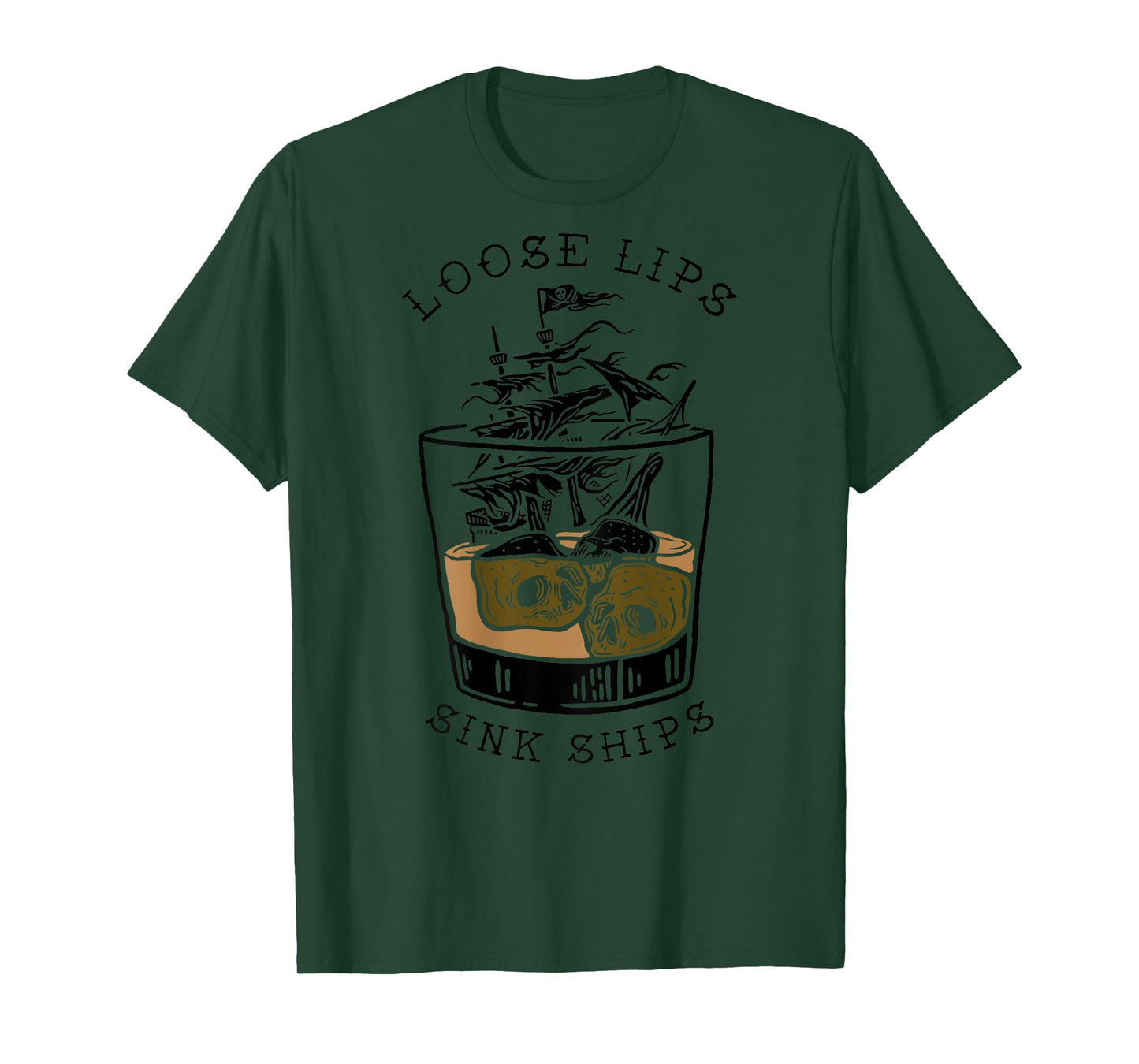 loose lips sink ships T-Shirt