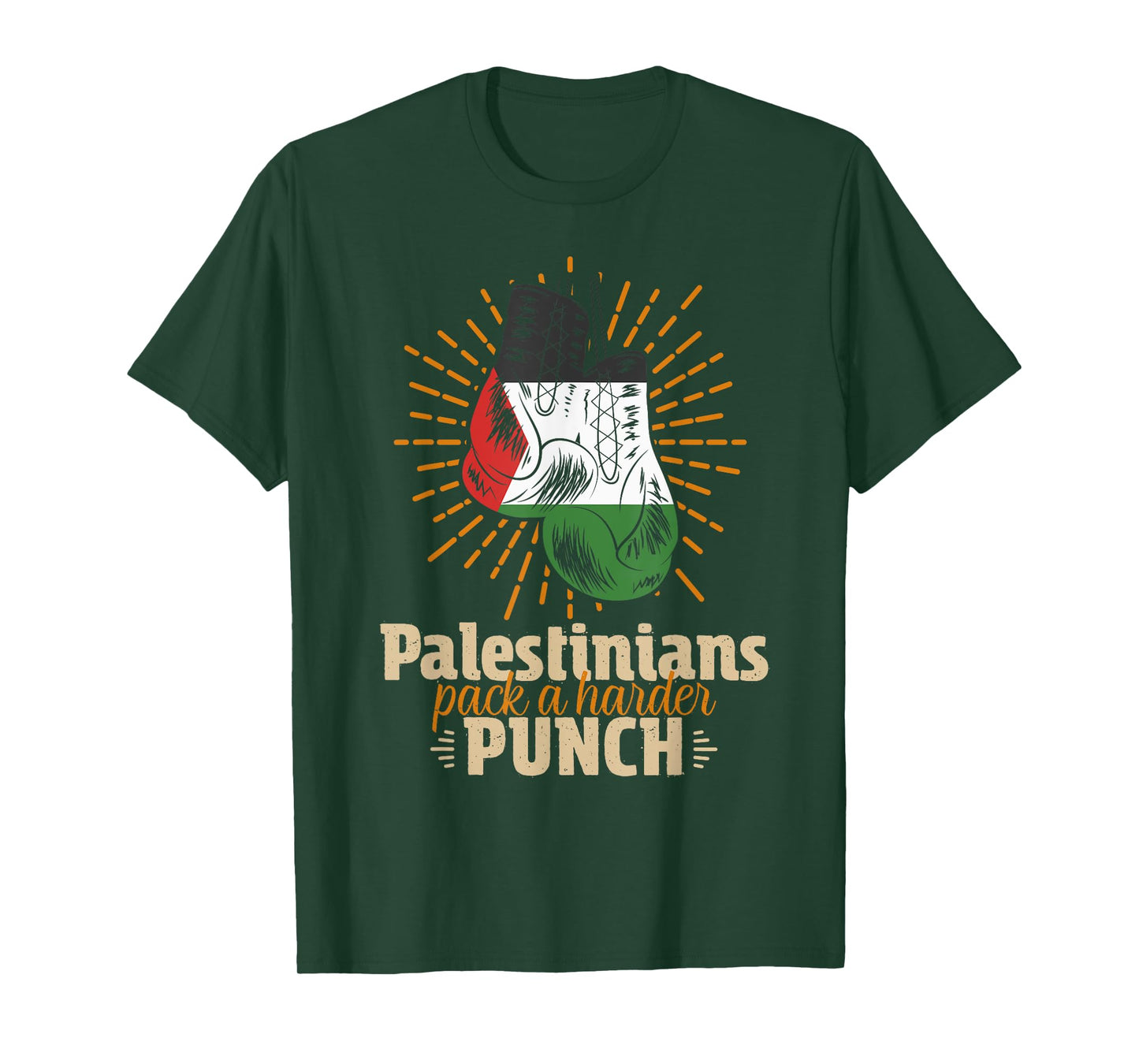 Palestine Palestinian Wrestling Boxing T-Shirt