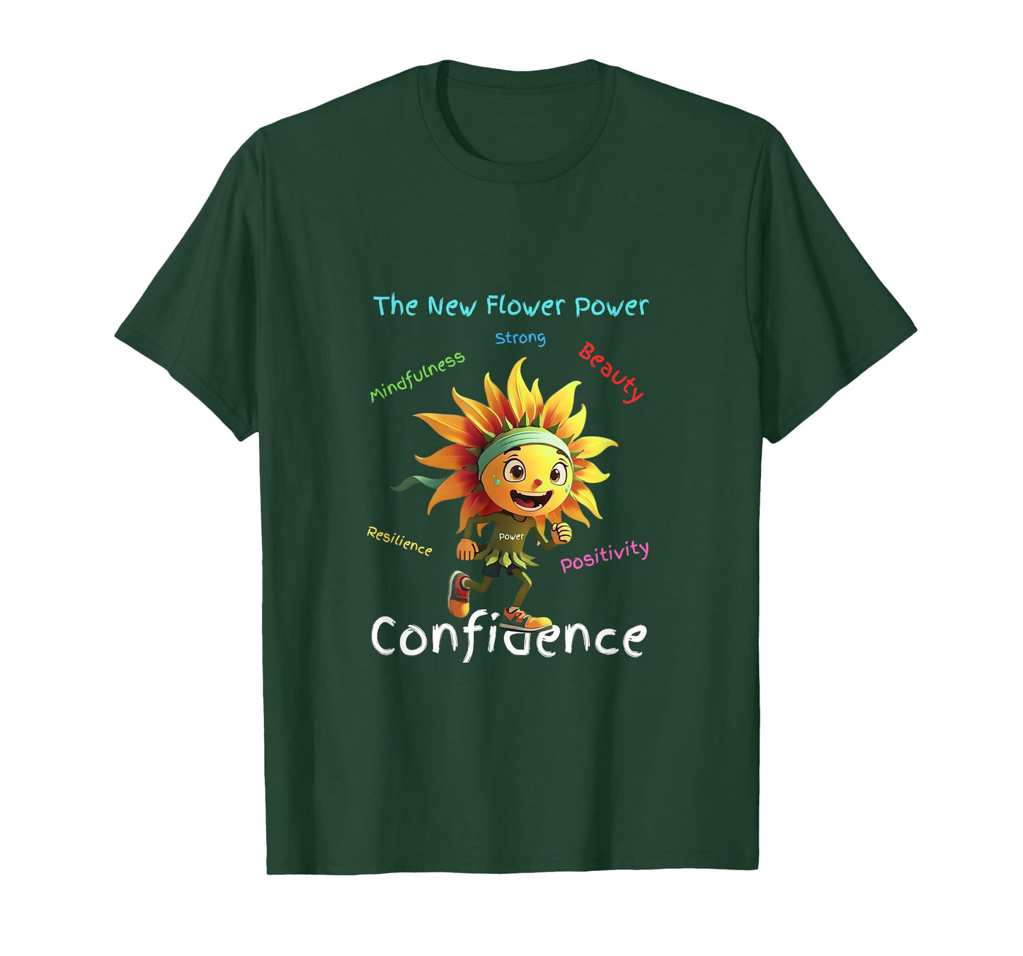 Sunflower New Flower Power Runner T-Shirt