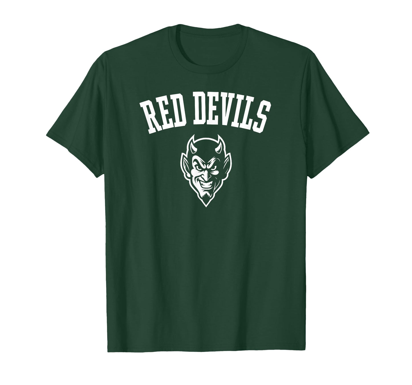 Red Devils Mascot for Youth Teams Players and Fans T-Shirt
