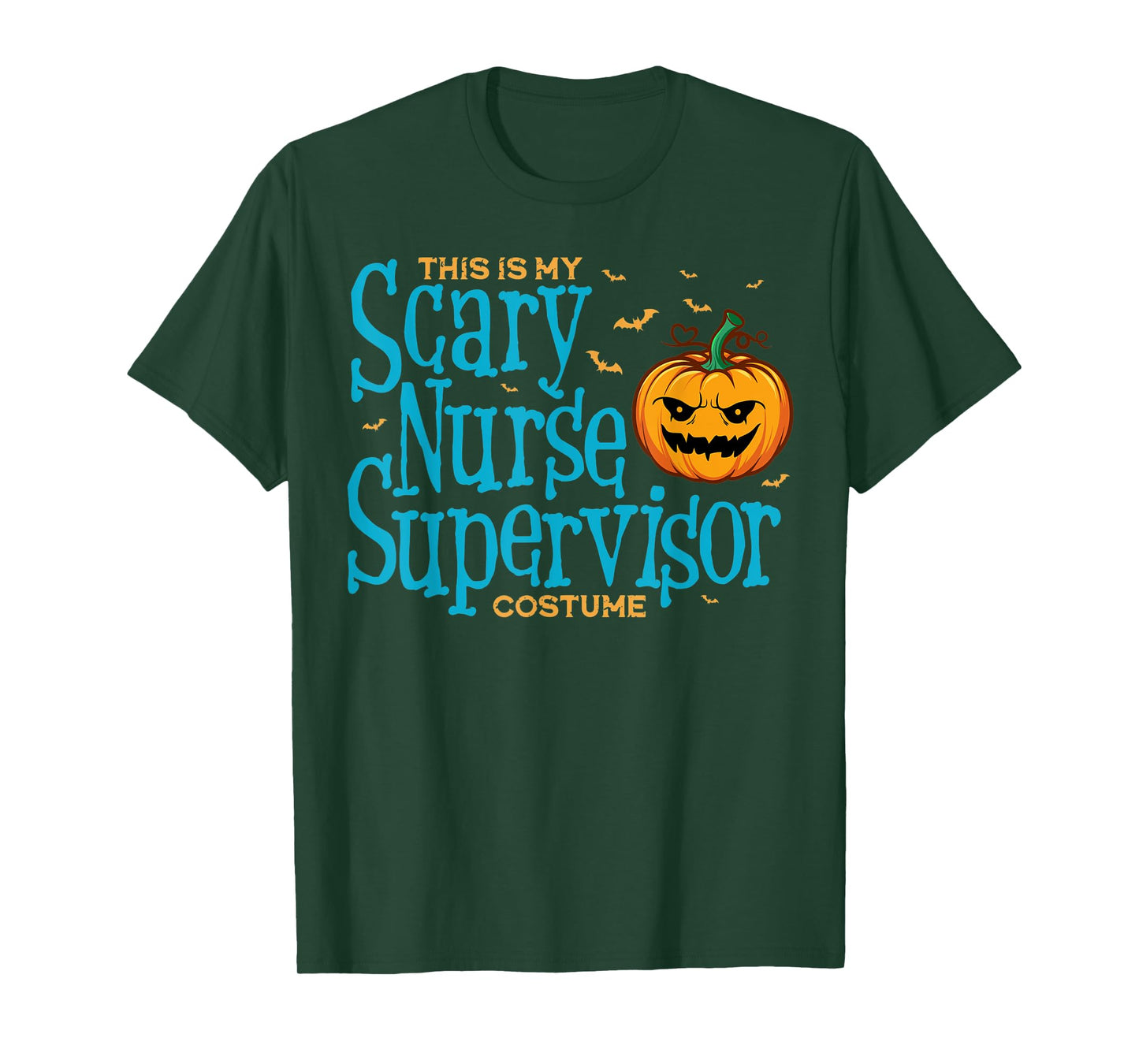 This is Scary Nurse Supervisor Halloween Shirts For Women T-Shirt