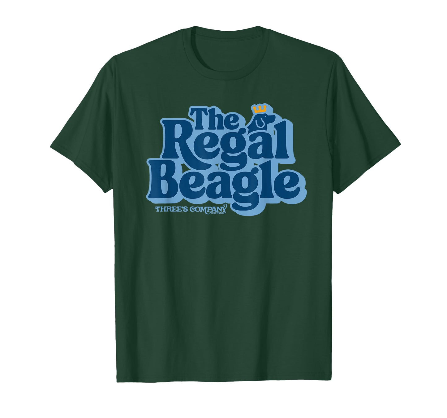 The Regal Beagle Vintage Three's Company 1980's Logo T-Shirt