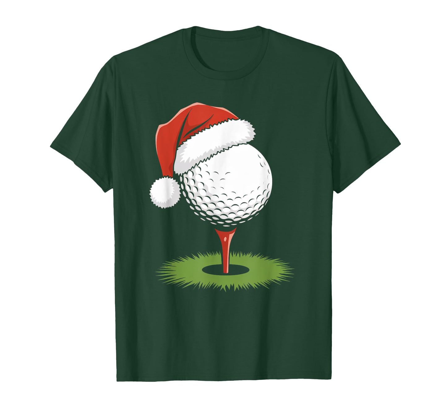 Santa Golf Ball for Christmas Golf Ball Christmas Boys T-Shirt