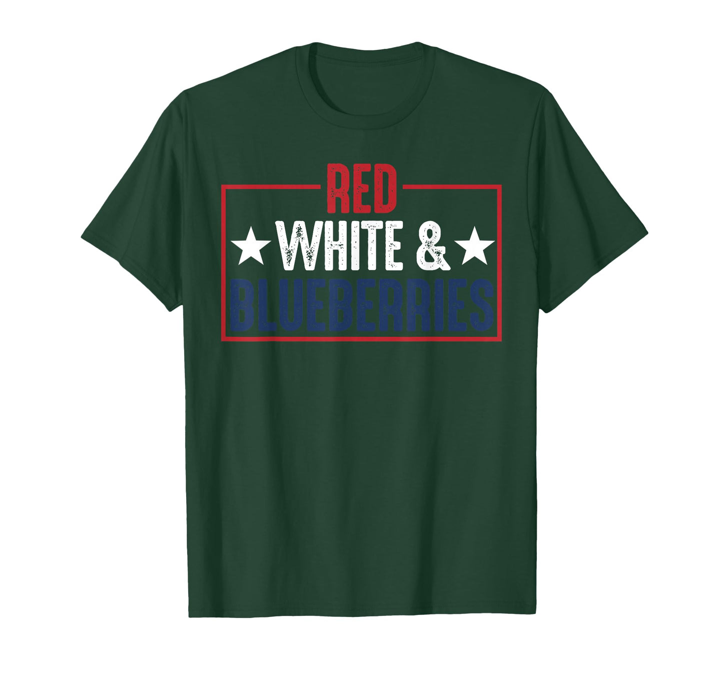 Vintage Red, White and Blueberries T-Shirt