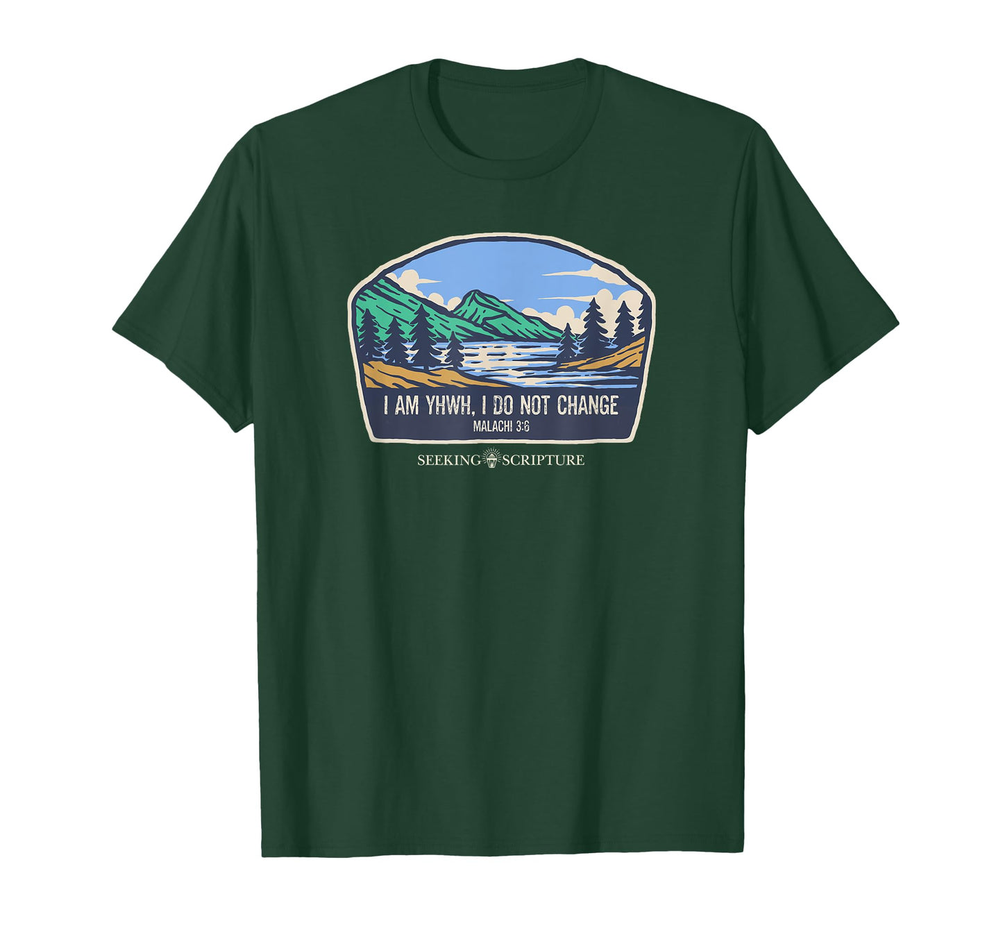I Am YHWH, I Do Not Change Malachi 3:6 T-Shirt