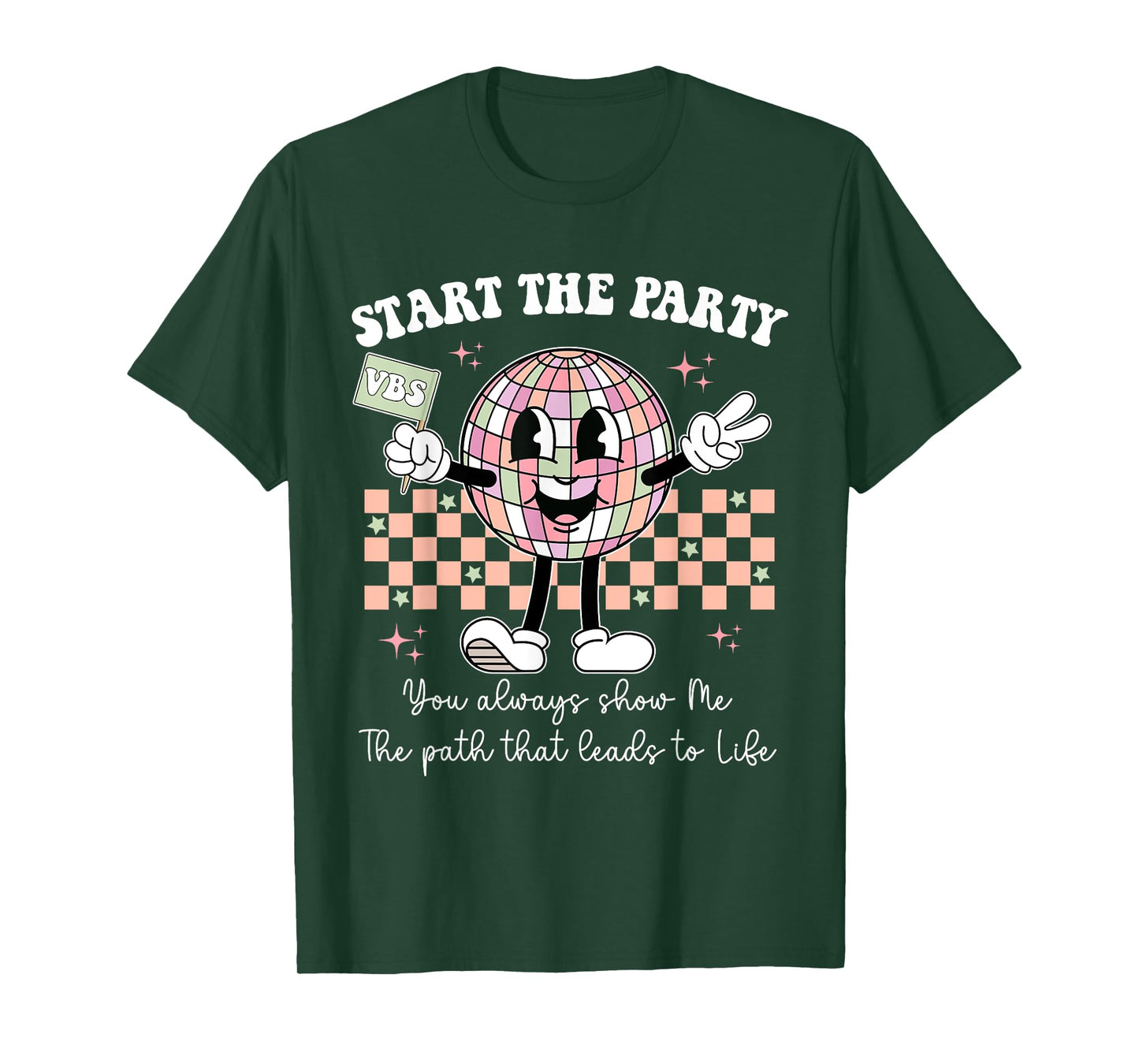 Groovy Disco Start Party VBS Vacation Bible School 2024 T-Shirt