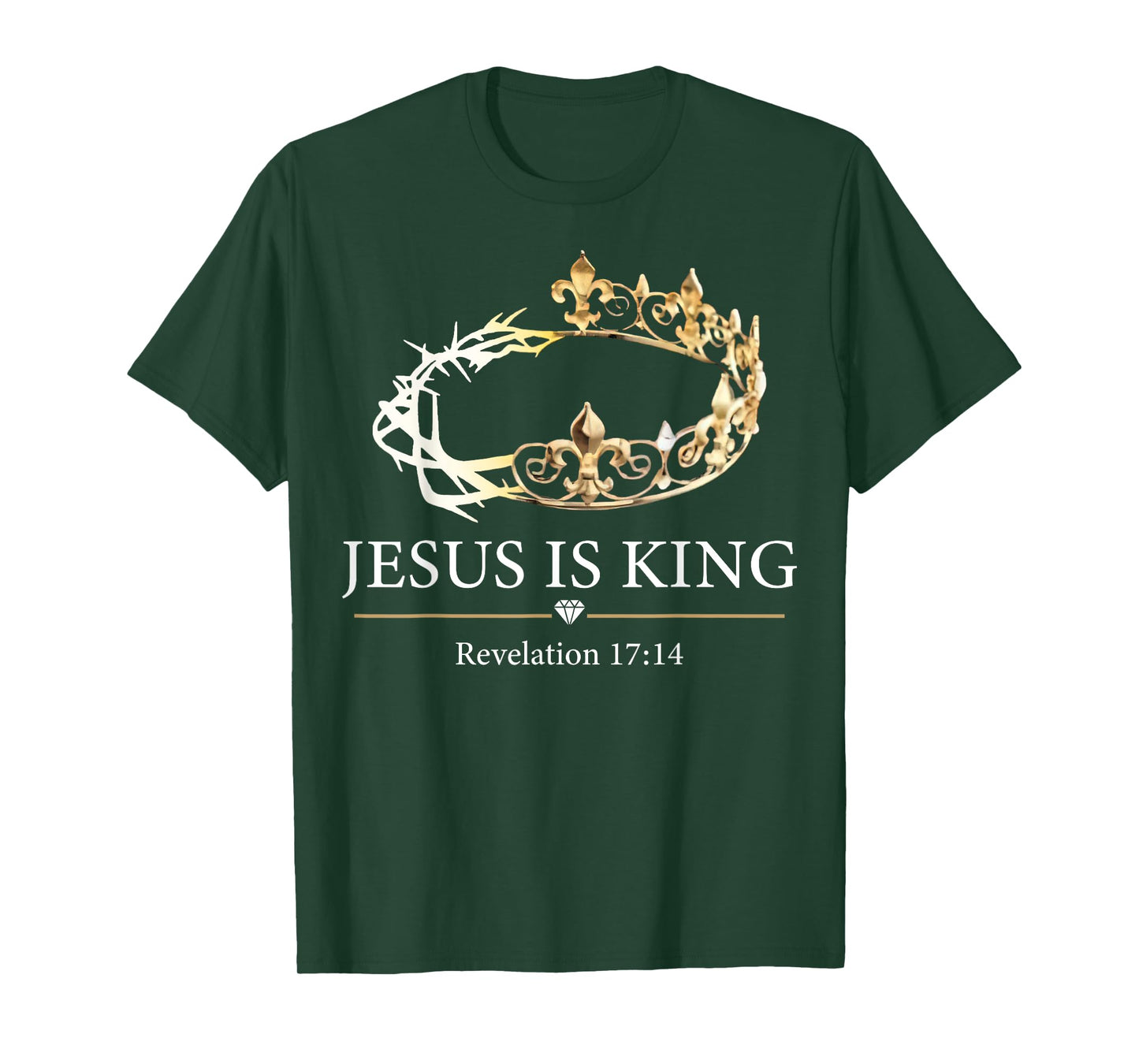 Jesus Is King Revelation 17 14 T-Shirt