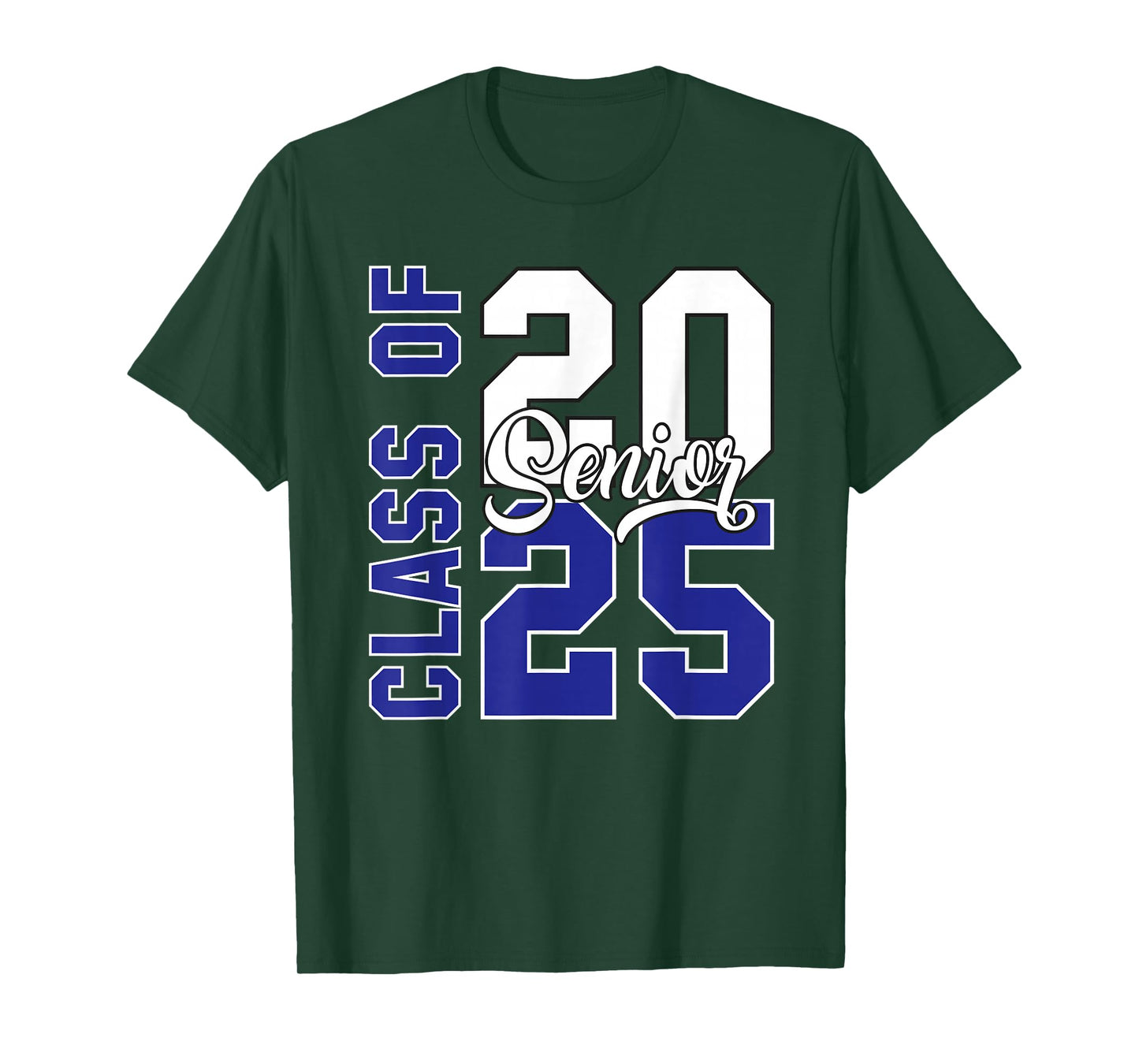 Senior 2025 Class Of 2025 Vintage 2025 Back To School T-Shirt