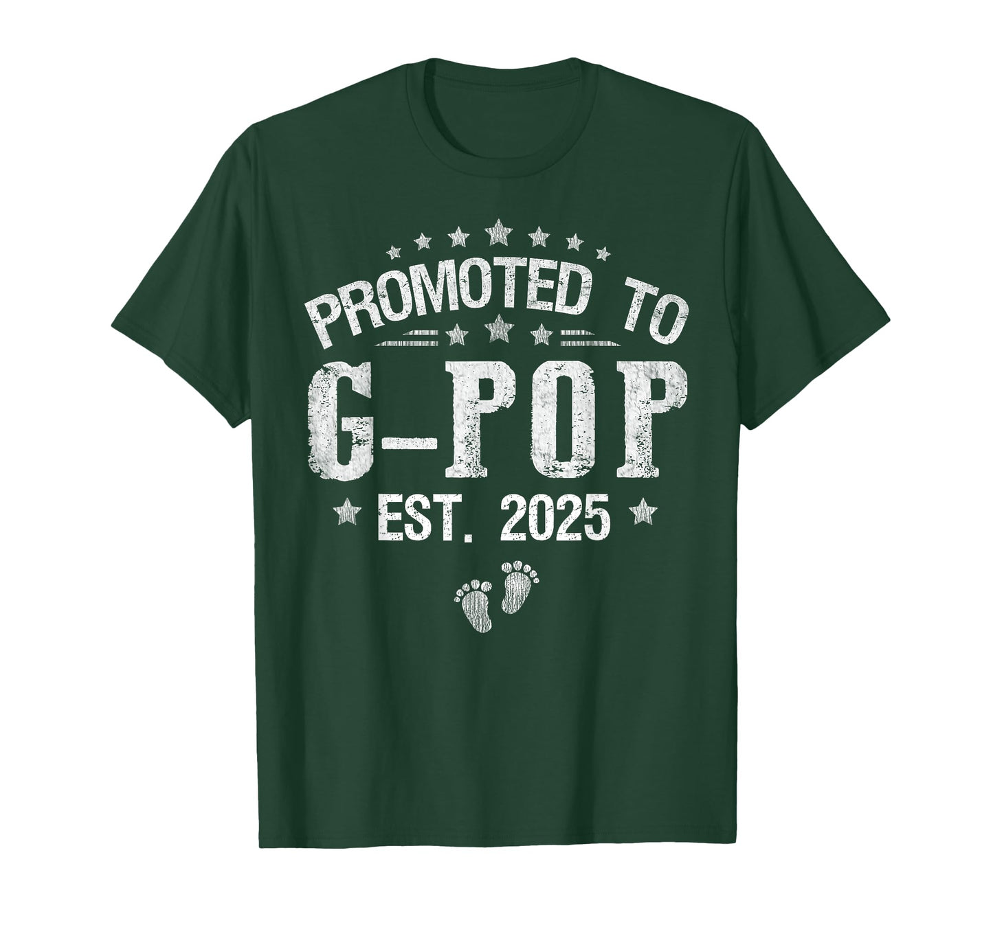 Promoted To G-Pop est.2025 Father's Day First time G-Pop T-Shirt