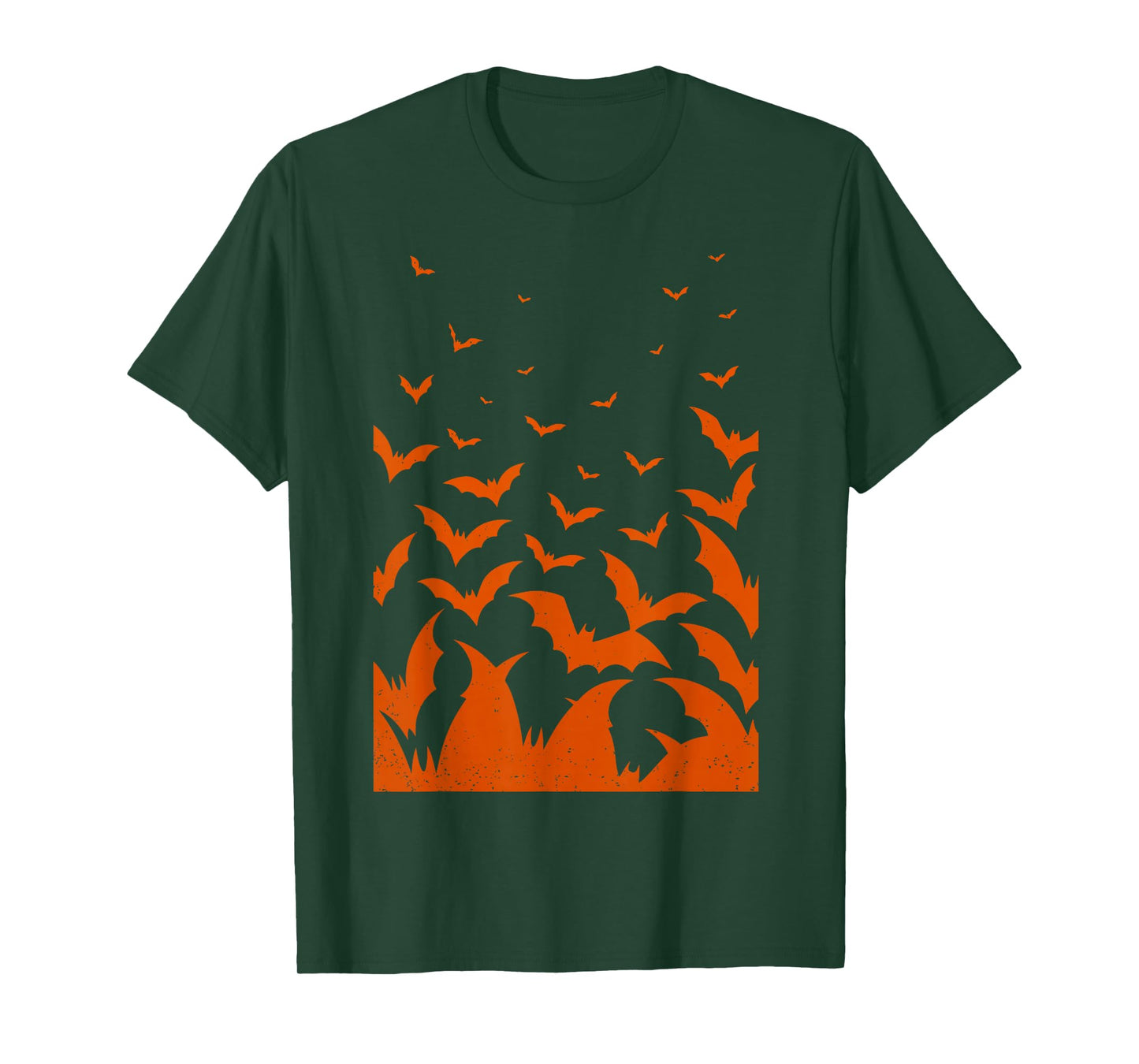Bats Halloween Scary Gothic Spooky Season Men Women Kids T-Shirt