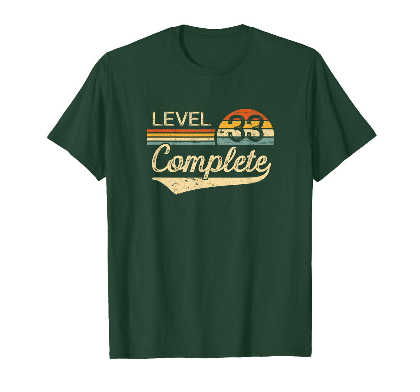Level 33 Complete Vintage 33rd Wedding Anniversary T-Shirt