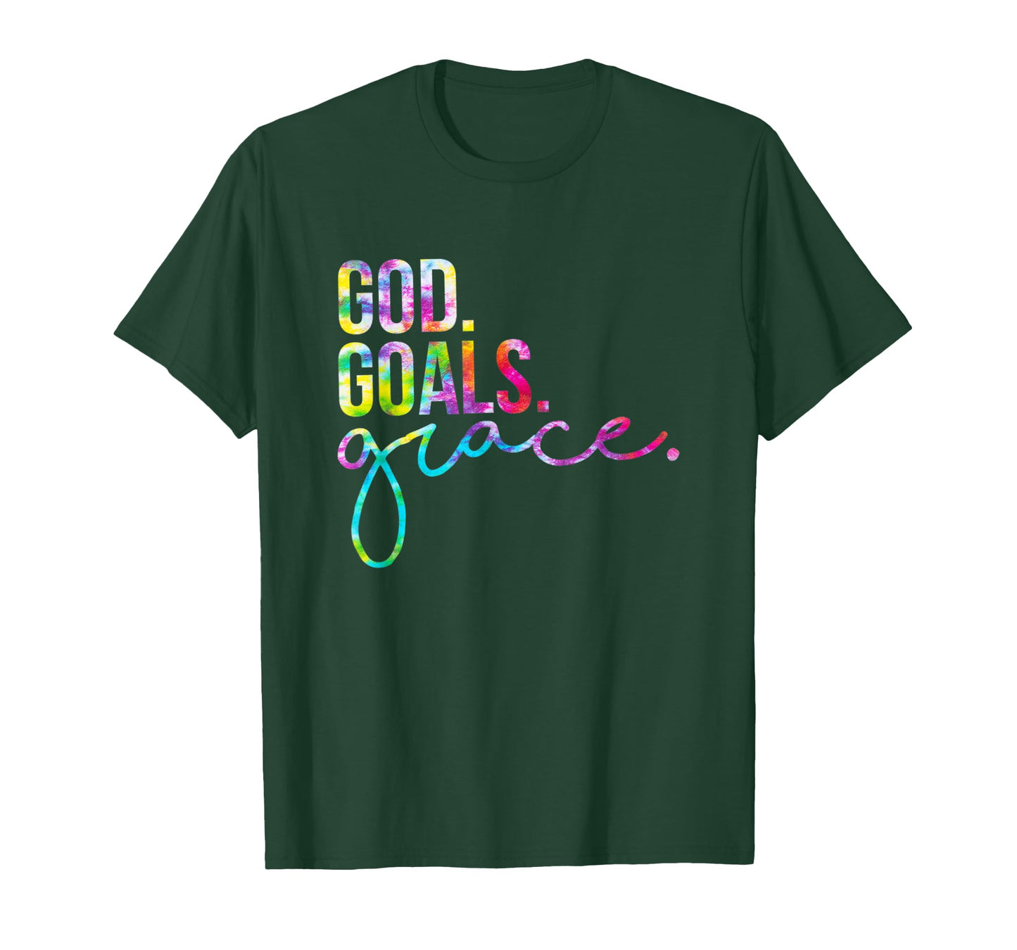 God Goals Grace, Christian Workout Tank, Christian Tee, Mom T-Shirt