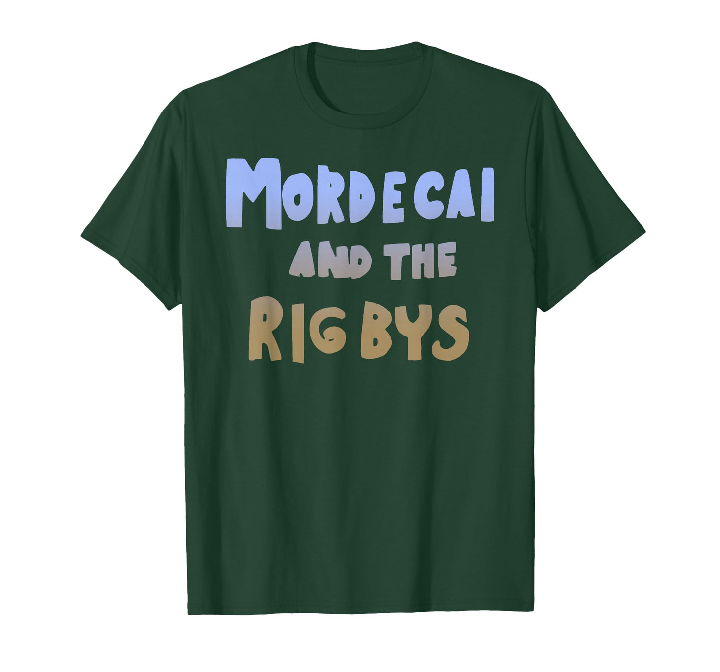 Mordecai and the Rigbys Ringer Y2k Retro T-Shirt