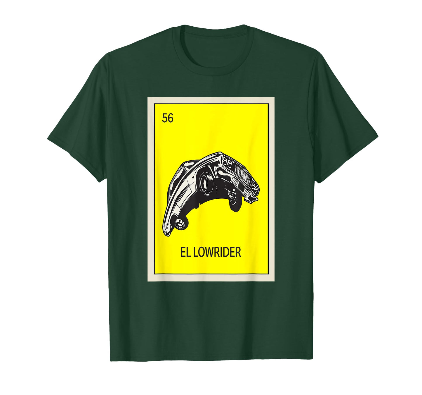 Mexican Lottery Designs Mexican El Lowrider Parody Lottery T-Shirt