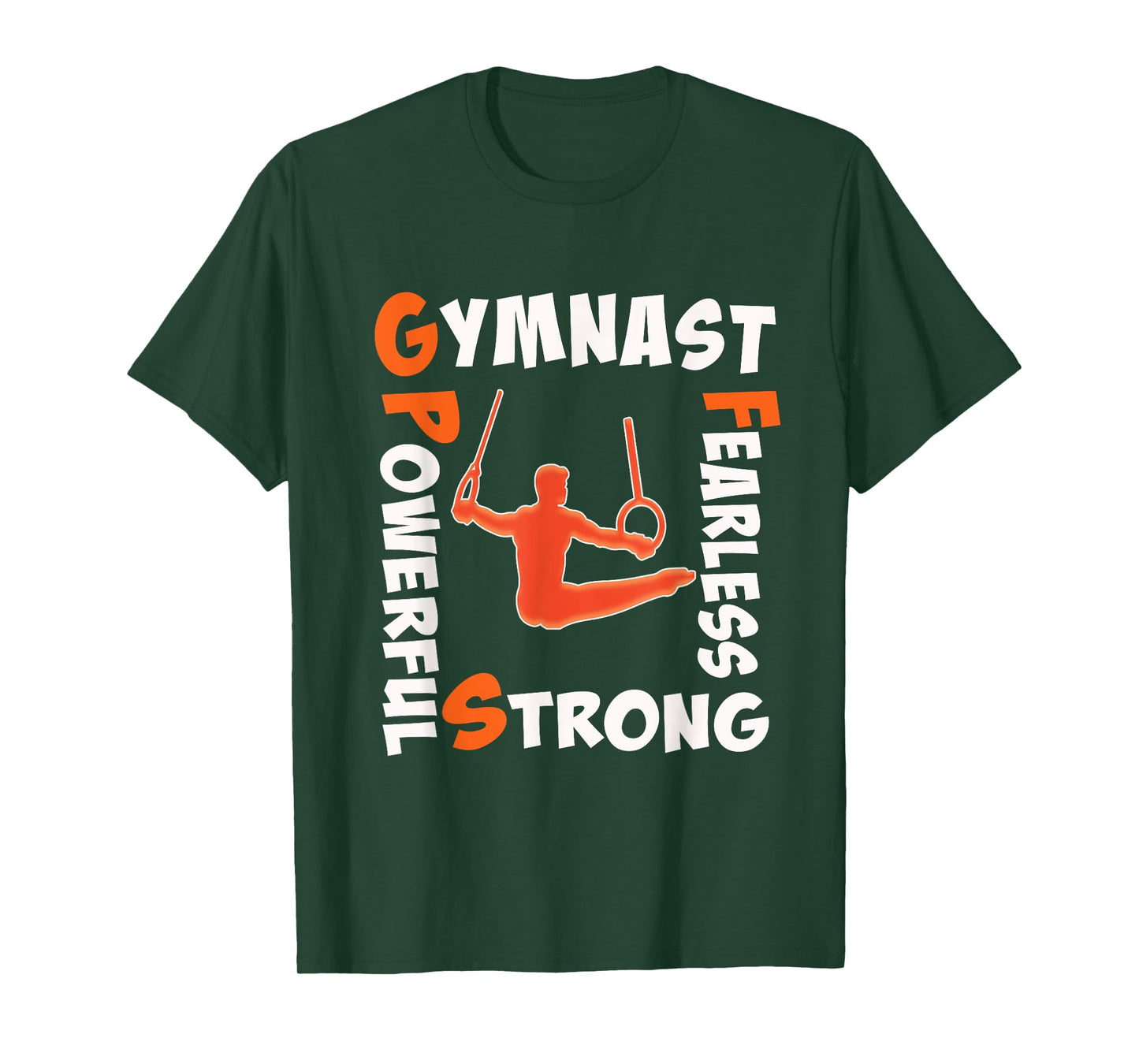 Top Best Funny Boys & Mens Gymnastics Strong Gift T-Shirt T-Shirt