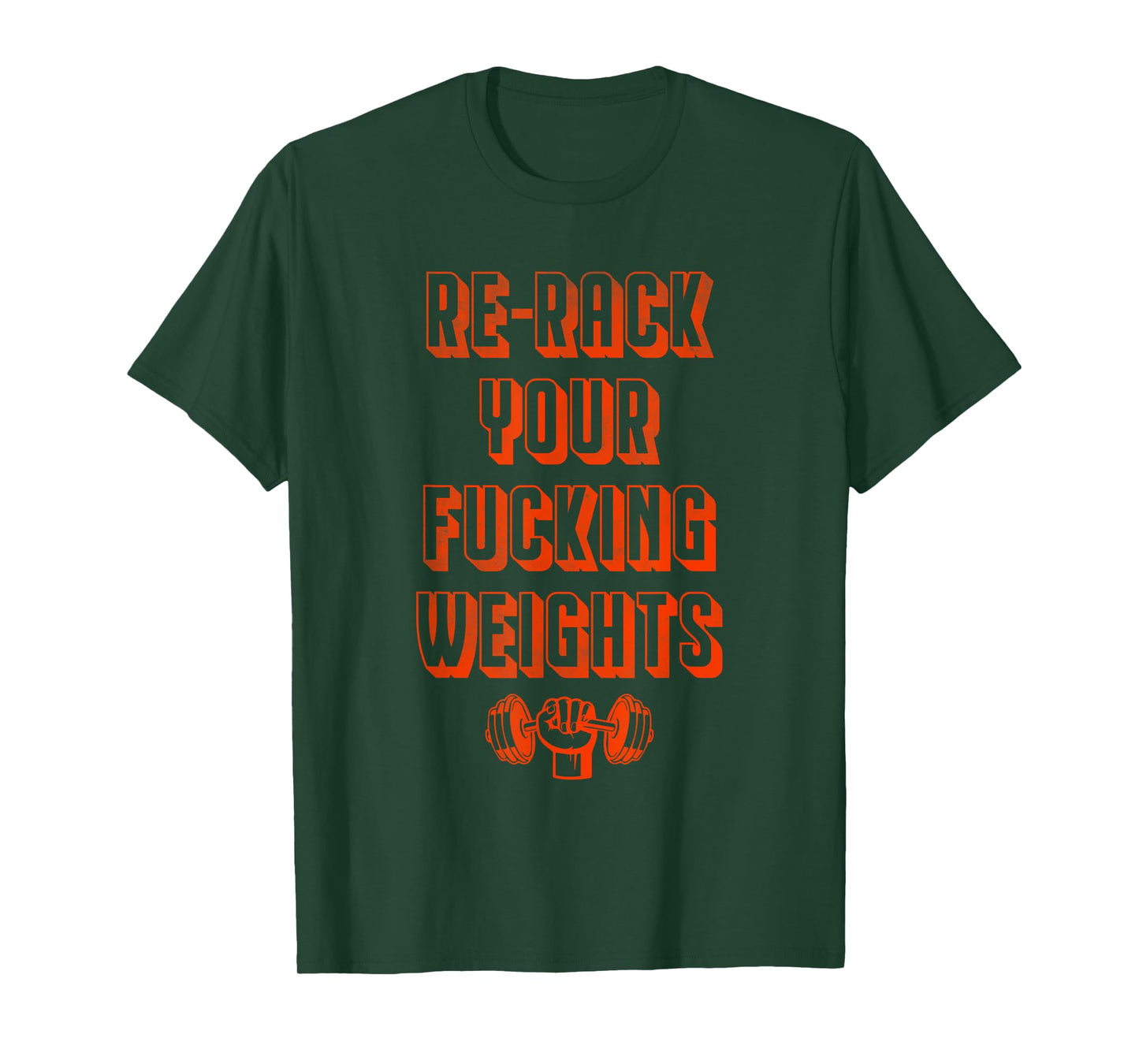 Re-rack your fucking weights T-Shirt