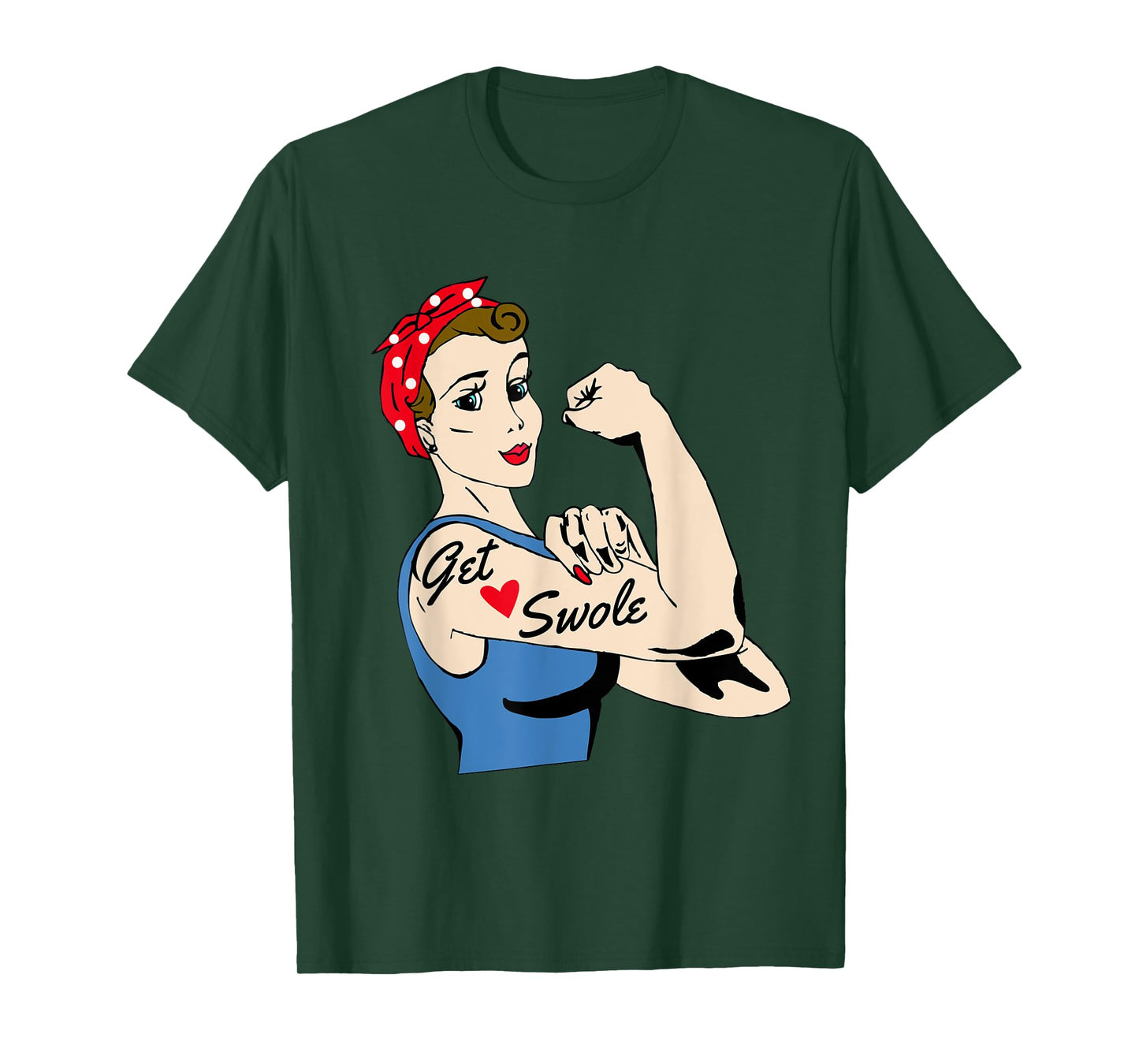 Funny Gym Exercise - Get Swole T-Shirt