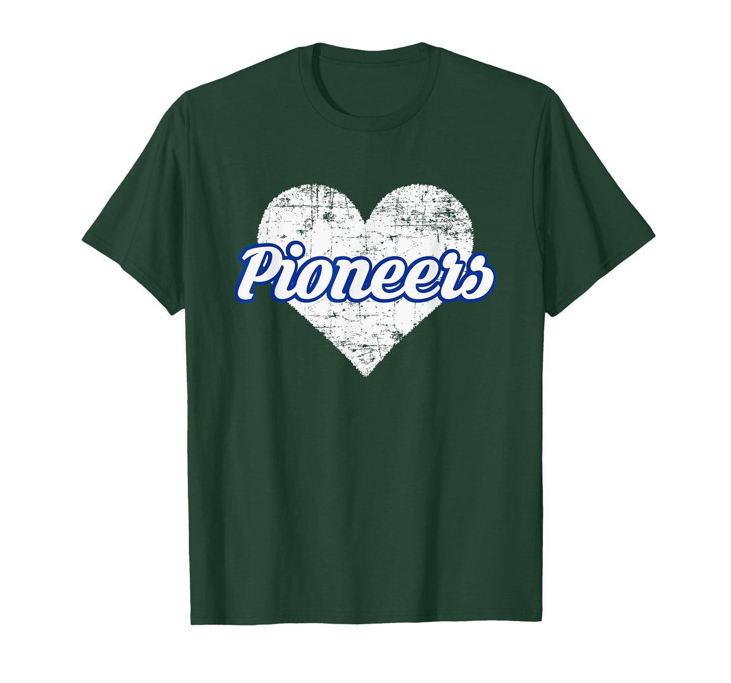 Leavenworth Pioneers Over Heart T-Shirt