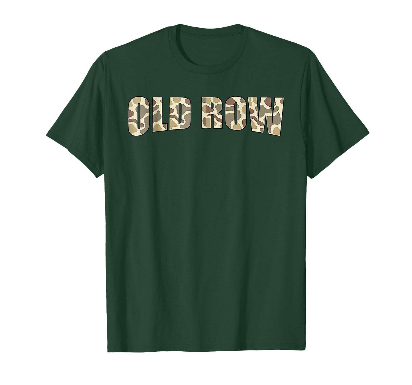 Retro Old Camo Row Funny Women Men Kids T-Shirt