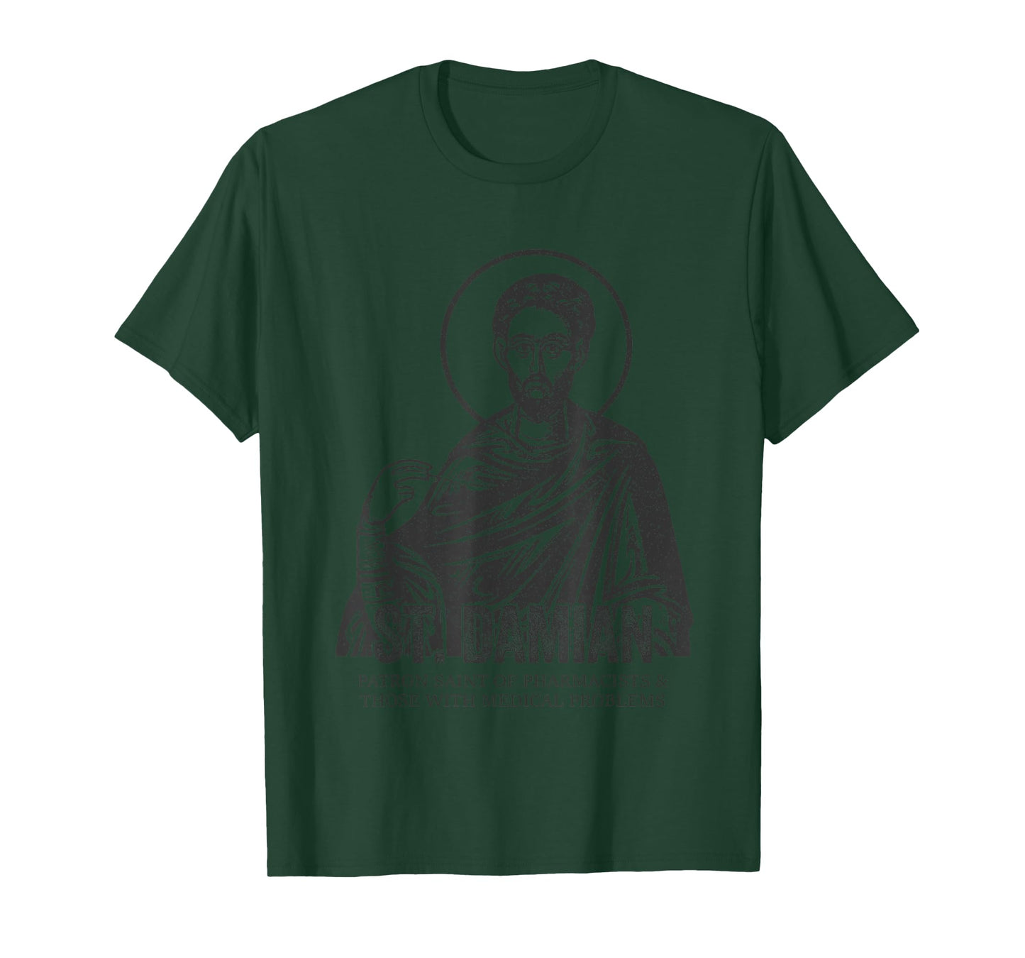 Catholicism St. Damian Jesus Catholic Christian Saint T-Shirt
