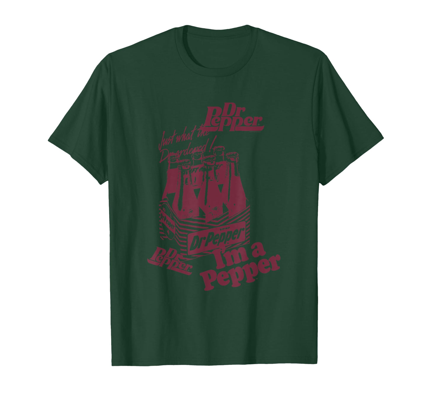 Dr. Pepper I'm A Pepper Vintage Six Pack Logo T-Shirt