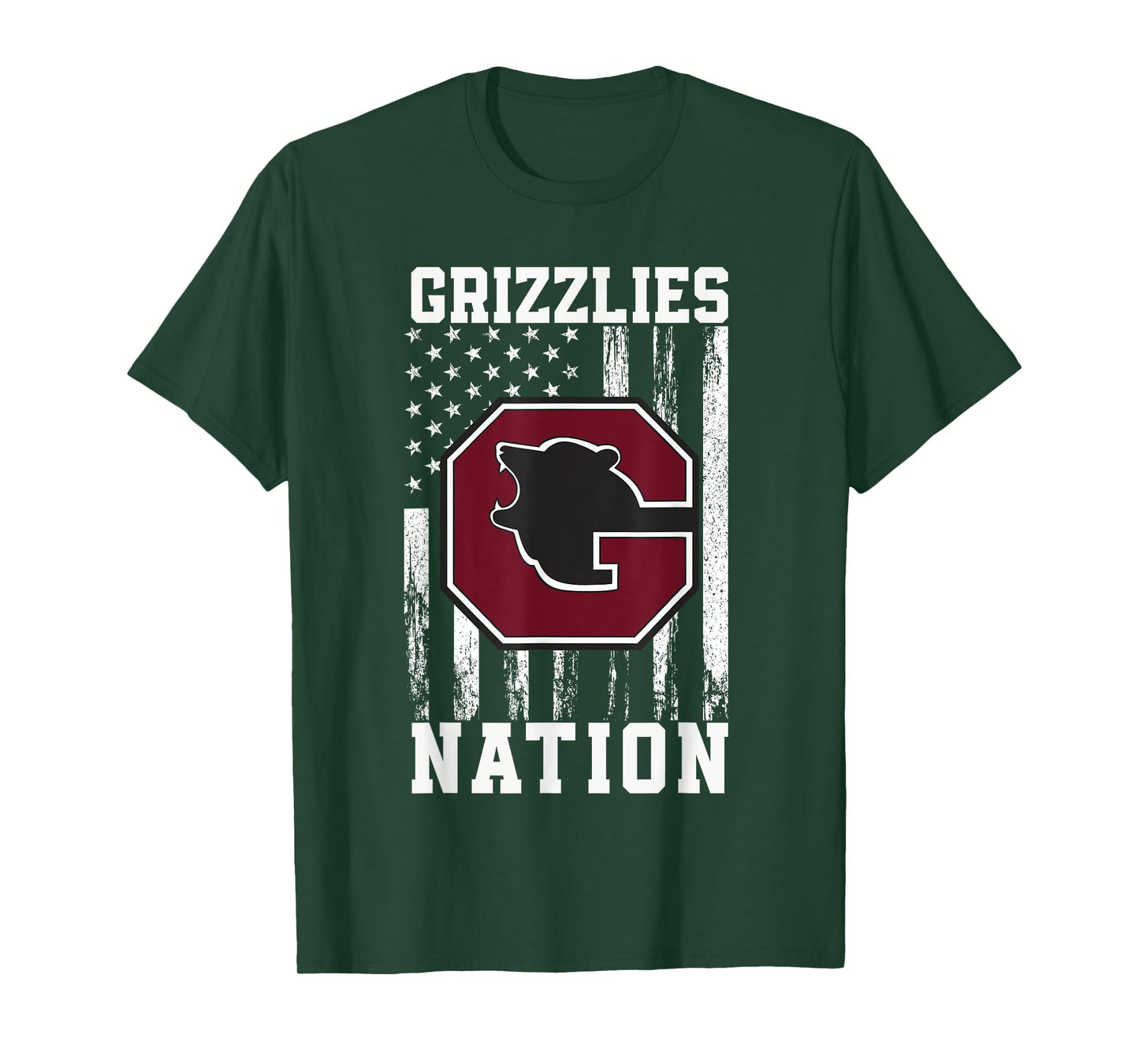 Goffstown Grizzlies Logo Nation HS T-Shirt