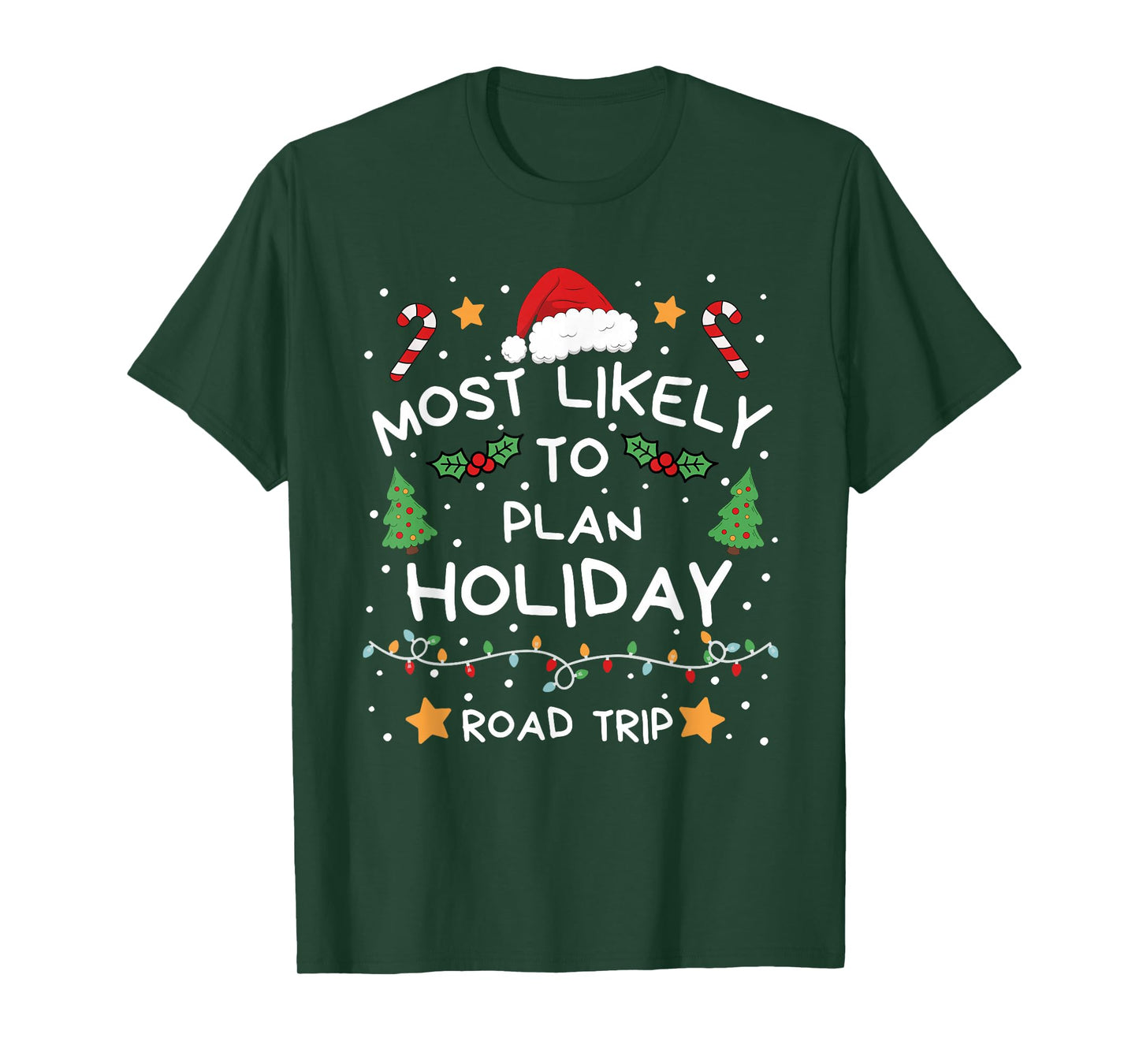 Most Likely to Call Santa Bruh Christmas Family Matching T-Shirt