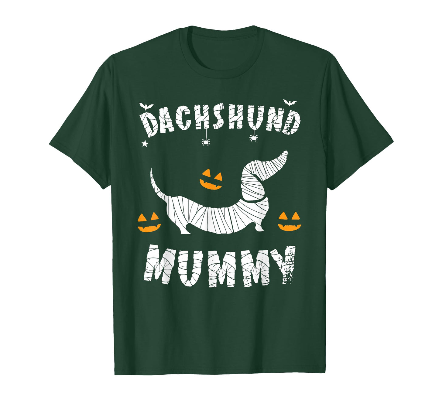 Halloween Dachshund Weenie Sausage Mummy Funny Dog Costume T-Shirt
