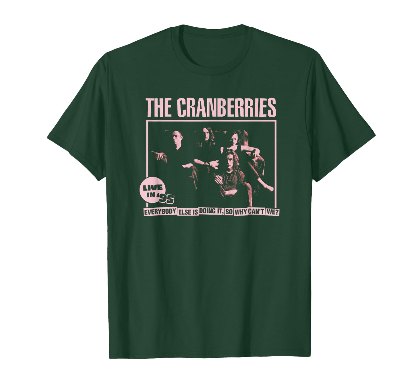 The Cranberries Live in '95 Concert Tour Vintage Band T-Shirt