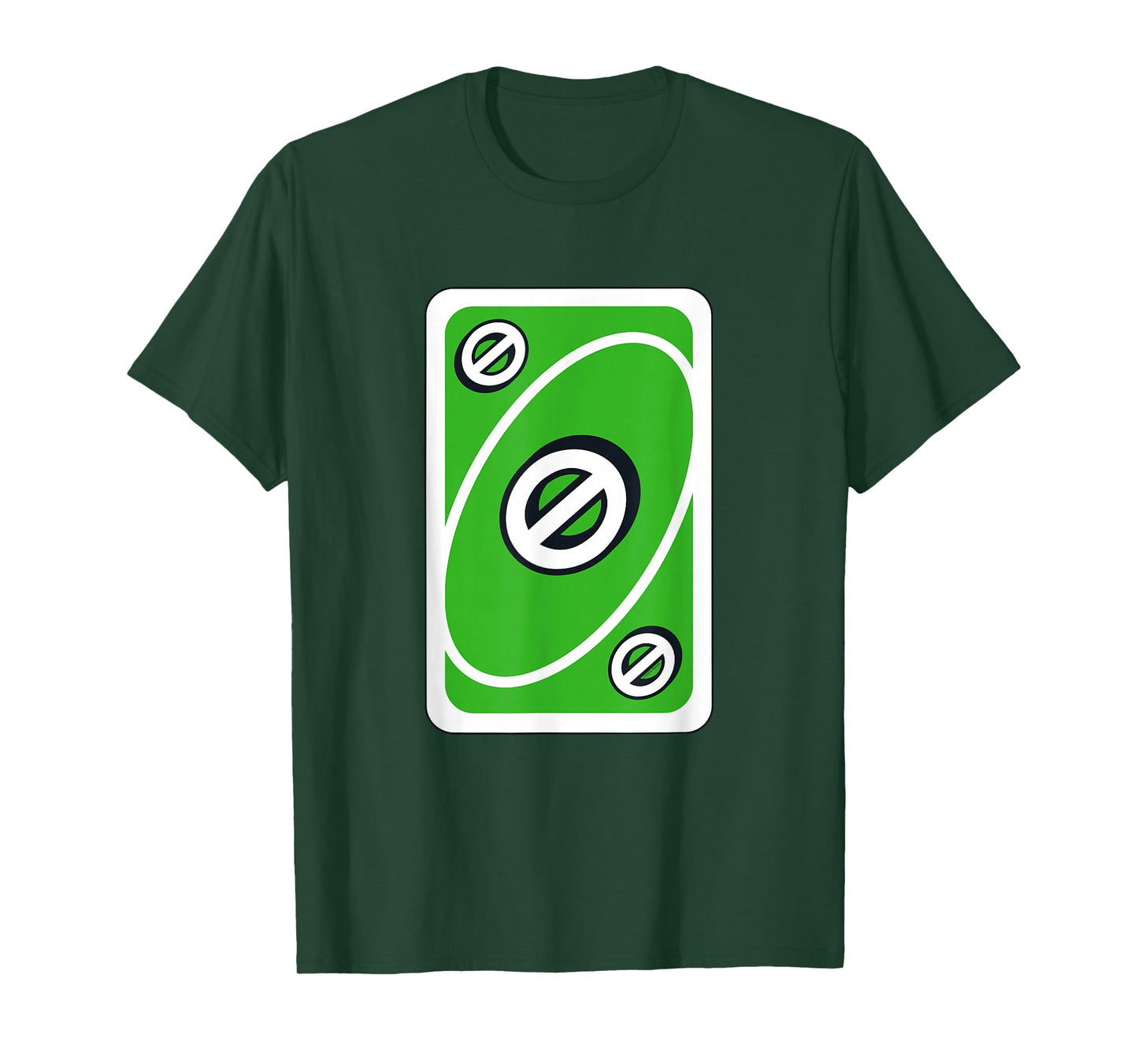 UNO - Green Skip Card T-Shirt