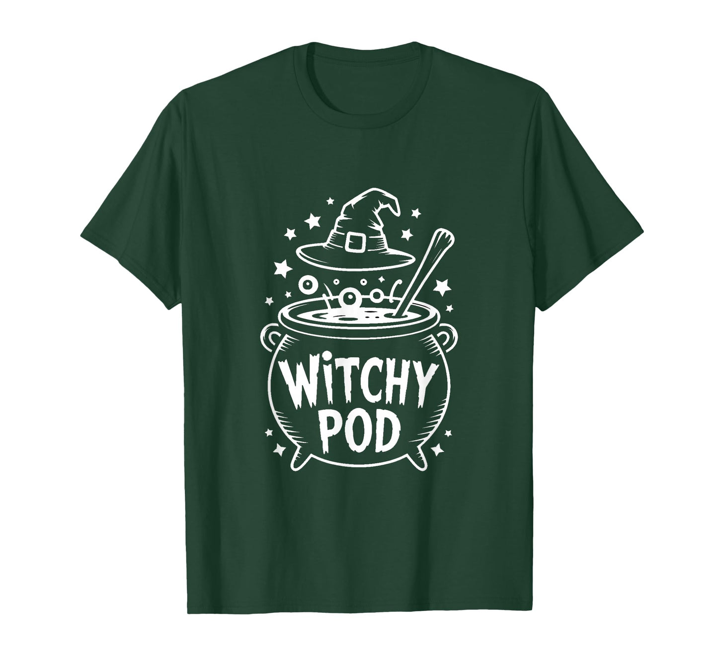 Kawaii Isopod Witch Cauldron Halloween T-Shirt