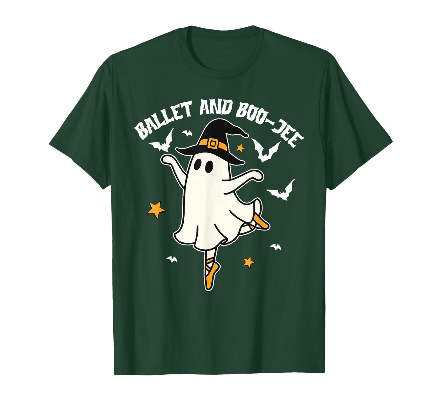 Ballet and Boo-JEE Halloween Boo Witch Ballet Dancer Teacher T-Shirt