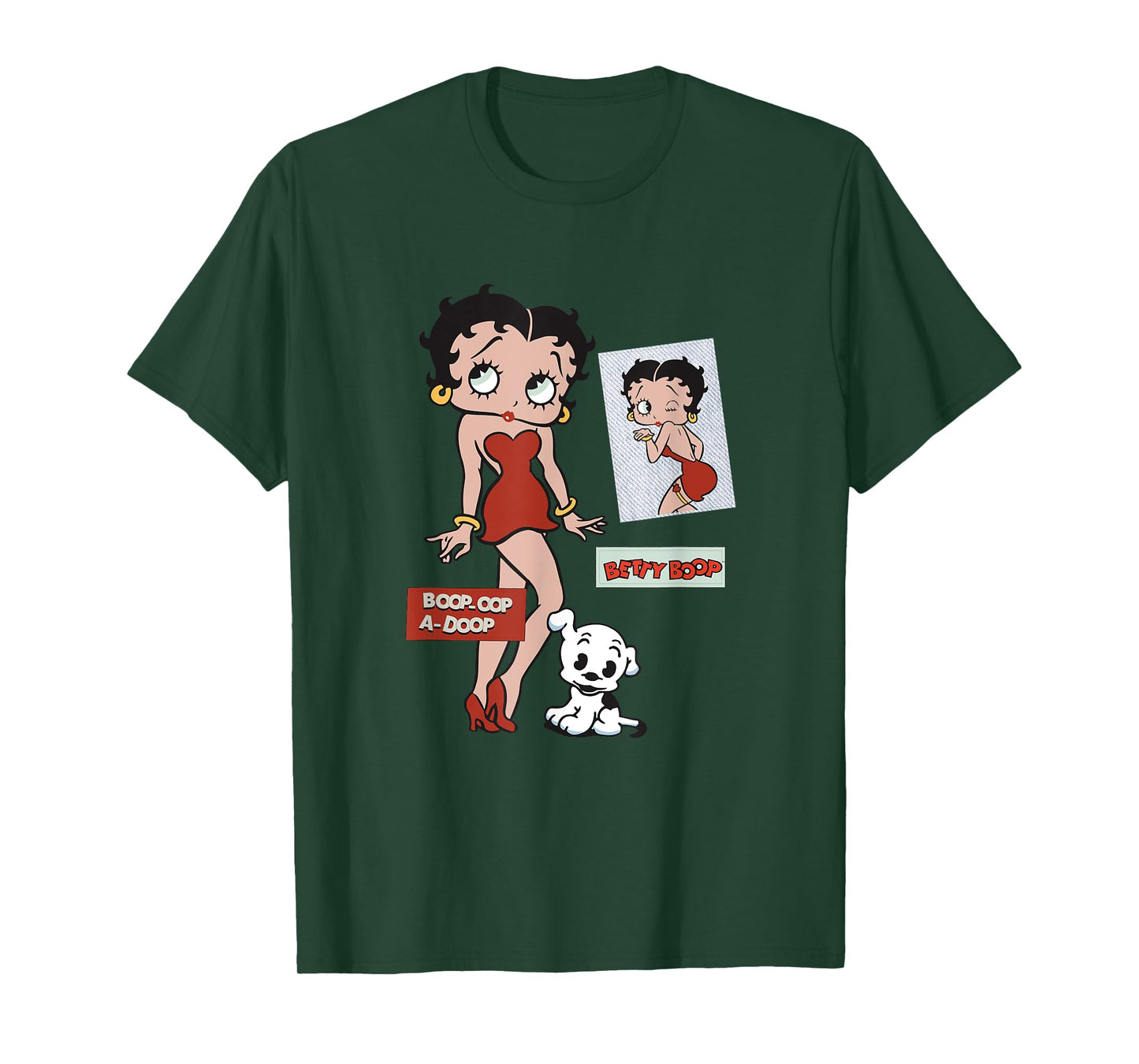 Betty Boop Picture Perfect Betty Patches T-Shirt