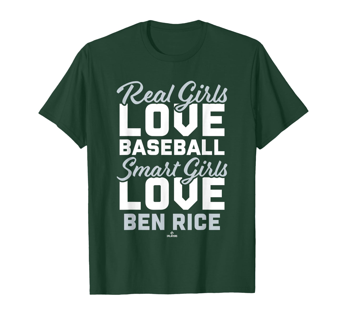 Smart Girls Love Ben Rice New York Baseball MLBPA T-Shirt