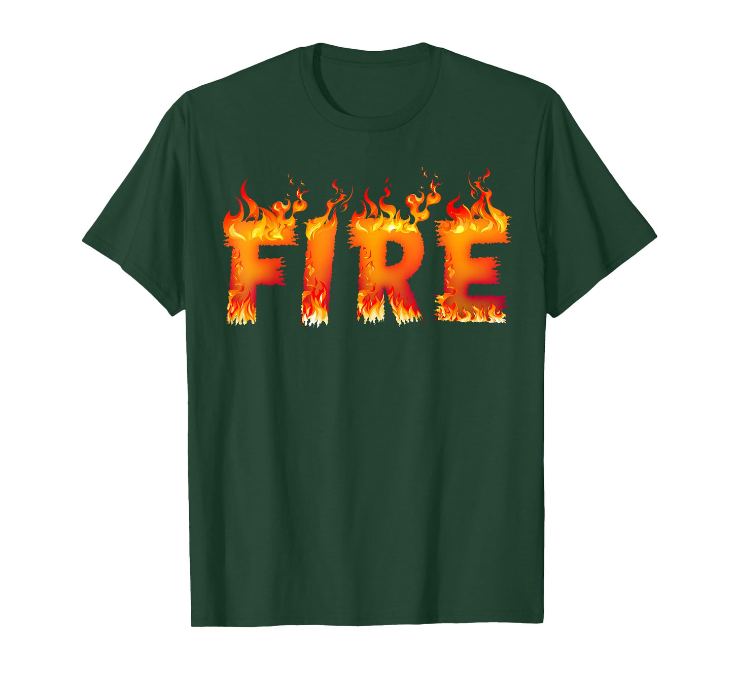 Fire and Ice Last Minute Halloween Matching Couple Costume T-Shirt