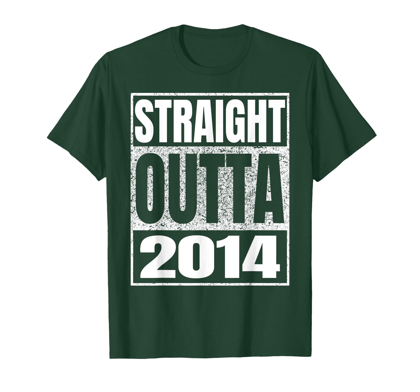 Straight Outta 2014 Vintage 2014 Classic Birth of Birthday T-Shirt