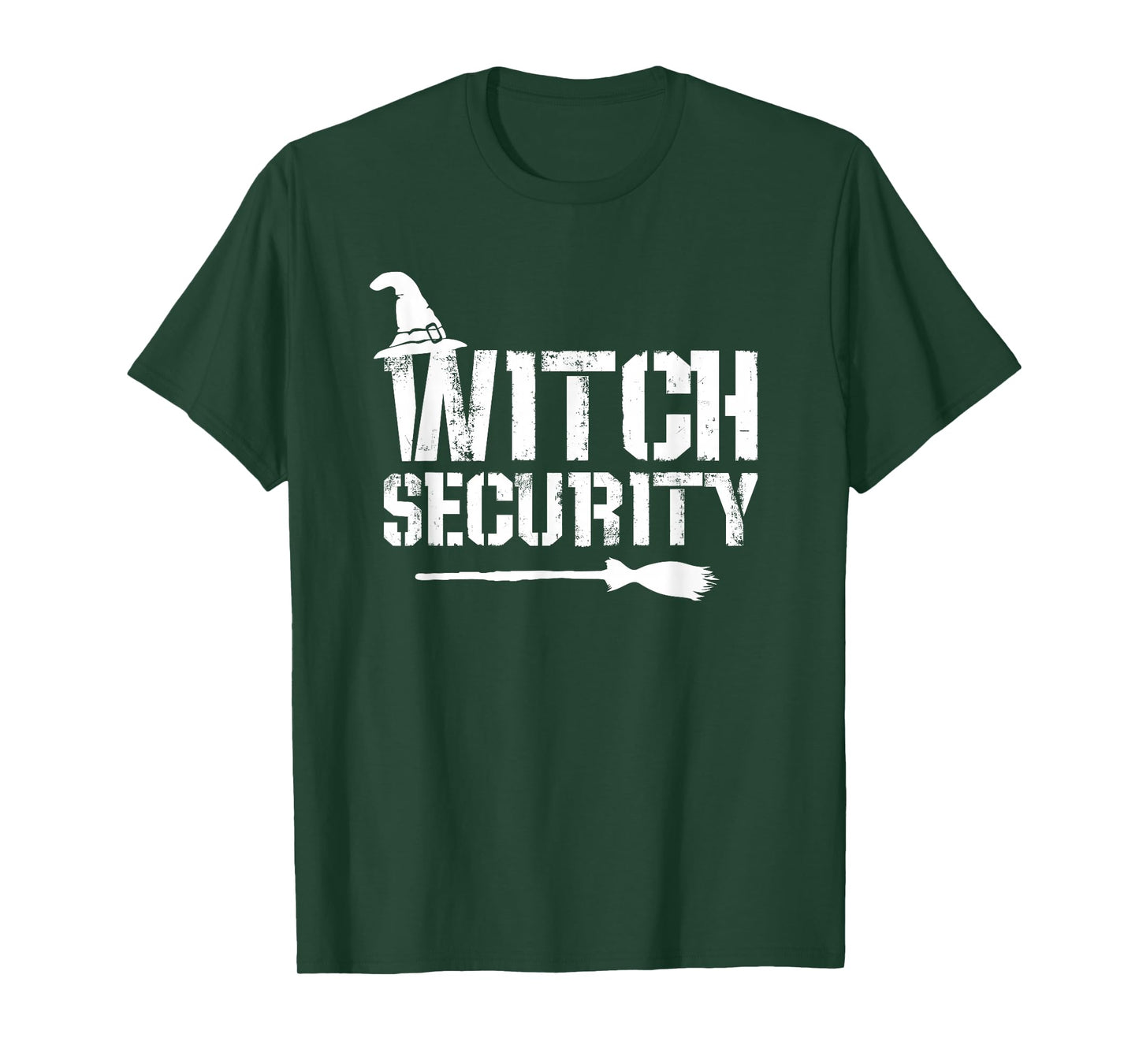 Witch Security Easy Husband of Witches Costume Boyfriend T-Shirt