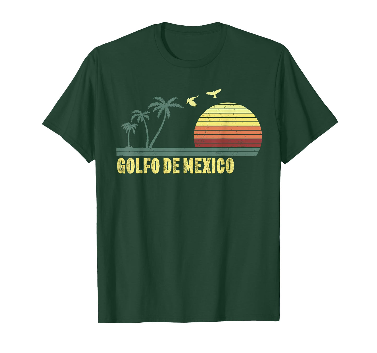 Golfo De Mexico Viva Mexico Gulf of Mexico Souvenir T-Shirt
