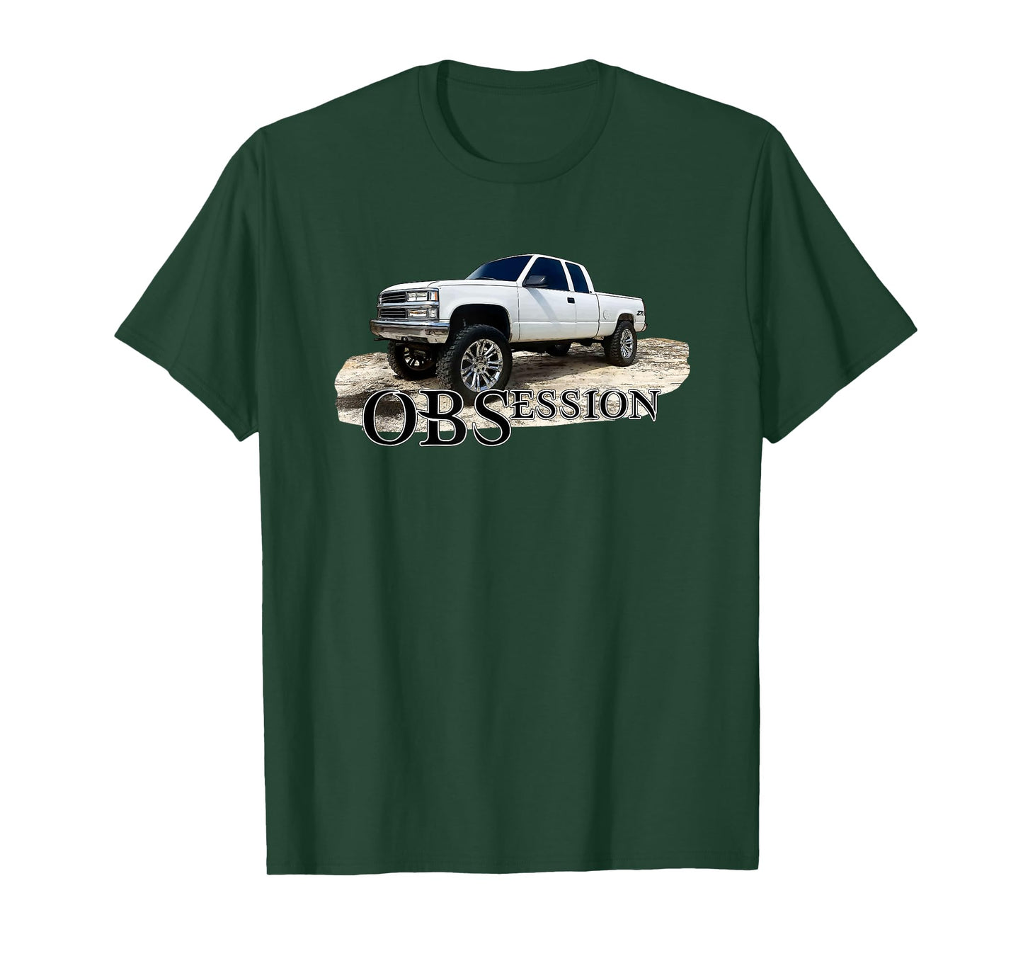 OBS Truck Obsession Lifted 1500 Classic Car Enthusiast T-Shirt
