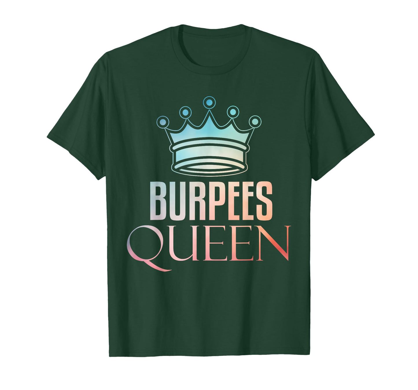 Burpees Art For Women Girls Burpee Exercise Fitness Burpees T-Shirt