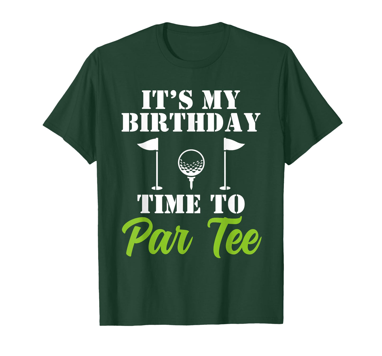 Funny Golf Birthday Pun Party Par Tee Graphic T-Shirt