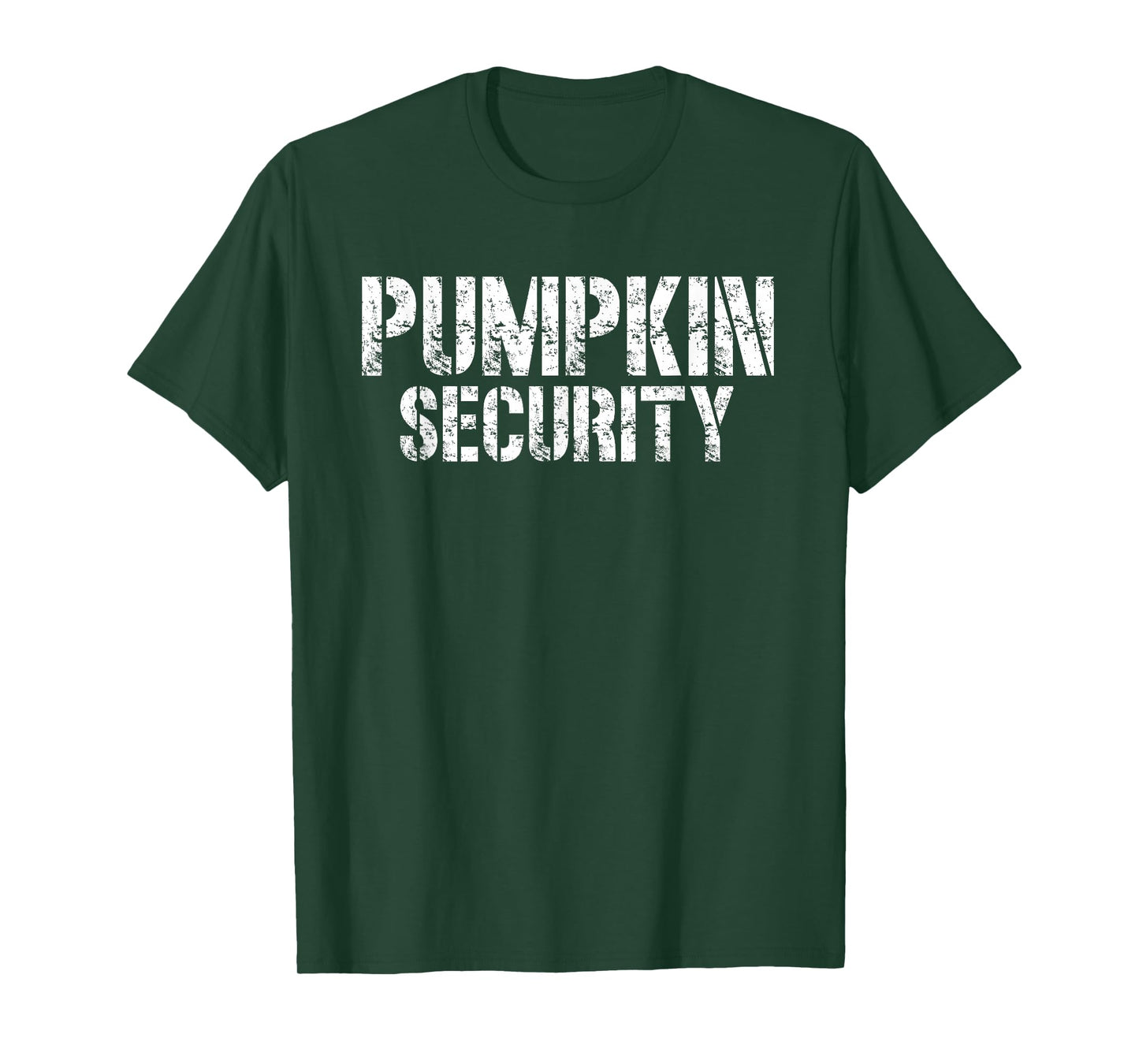 Halloween Dad Mom Daughter Adult Costume Pumpkin Security T-Shirt